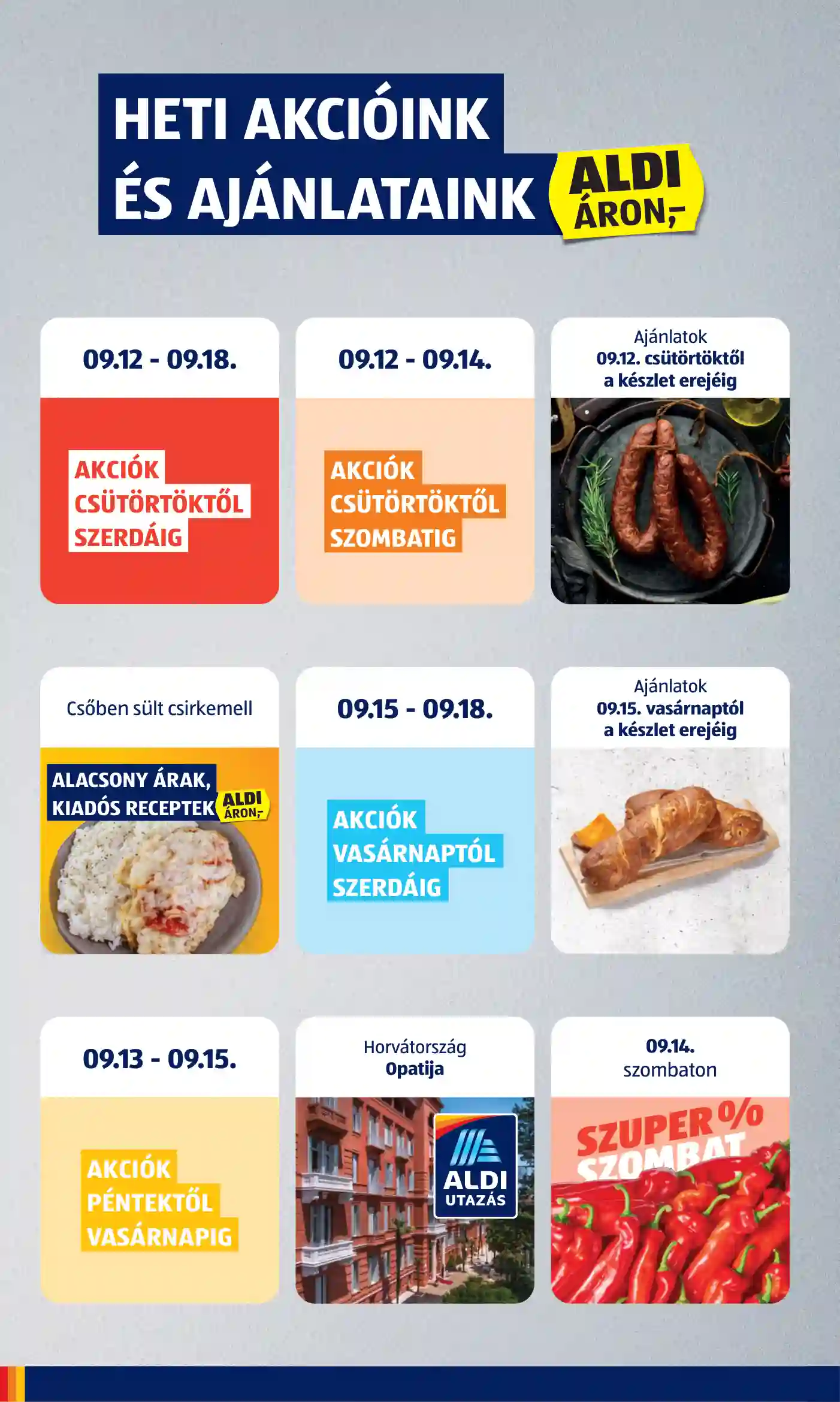 Aldi akciós újság 37. hét (2 oldal)