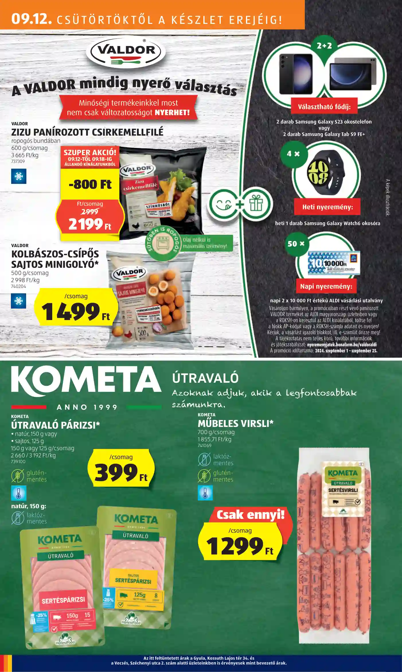 Aldi akciós újság 37. hét (8 oldal)