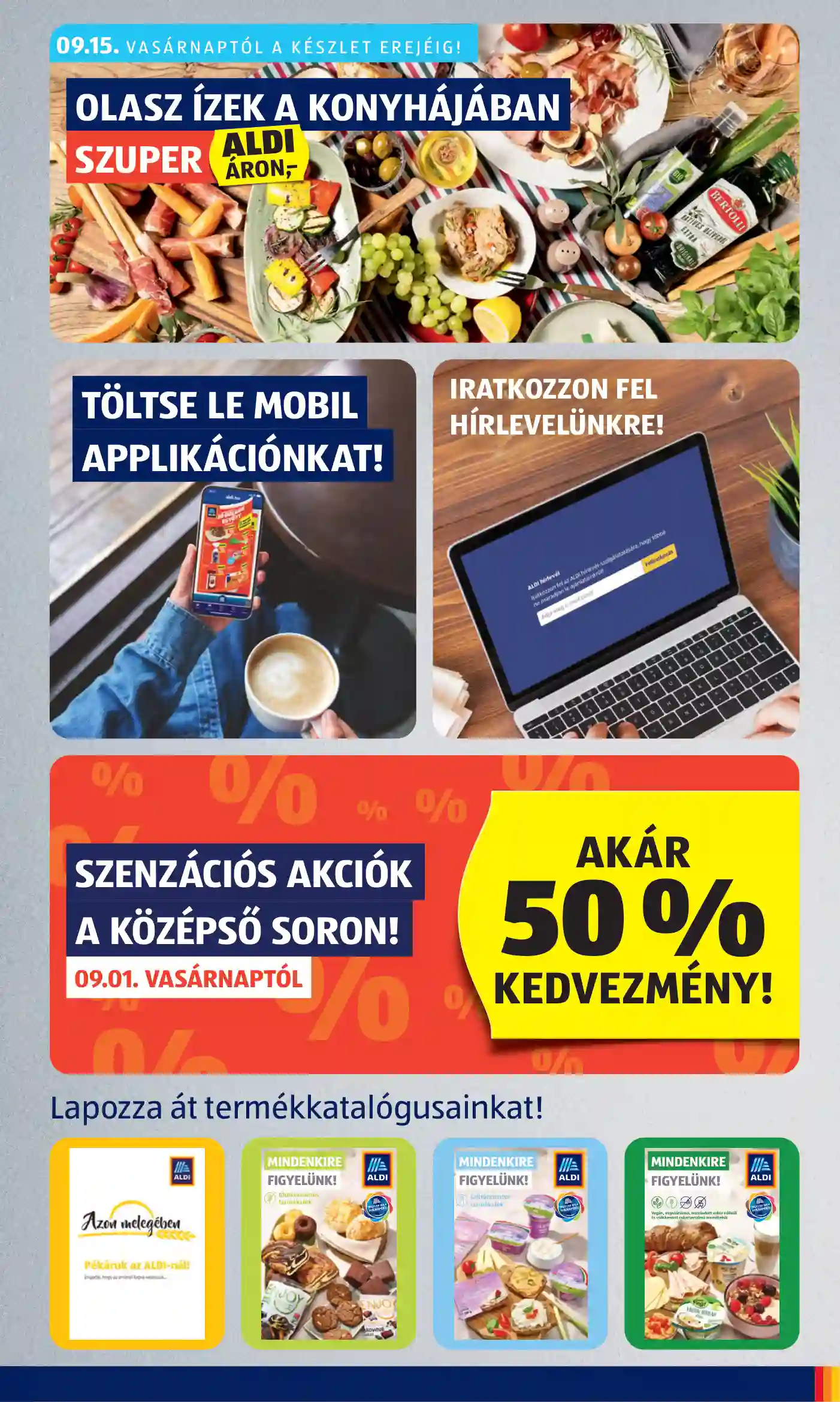 Aldi akciós újság 37. hét (13 oldal)