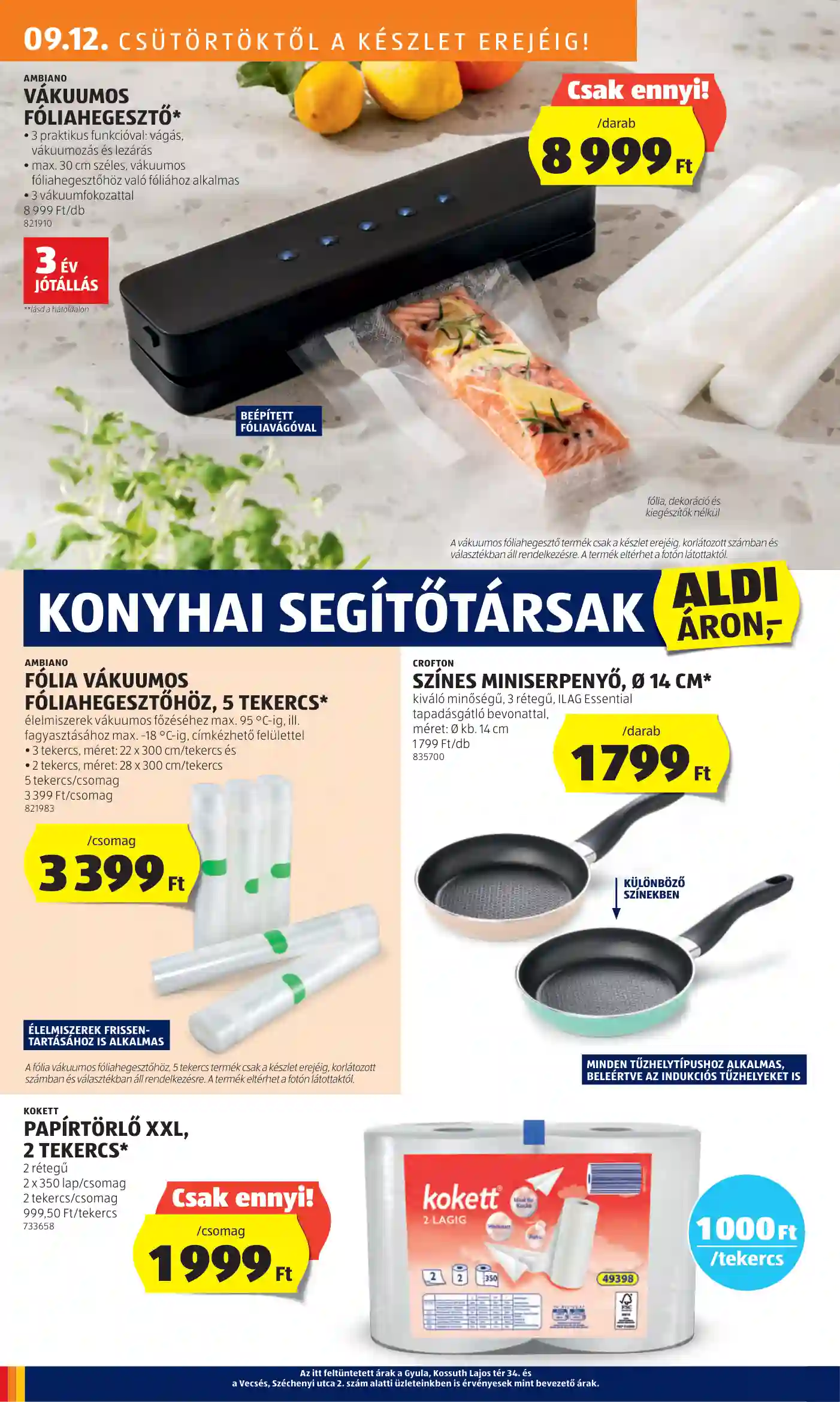 Aldi akciós újság 37. hét (15 oldal)