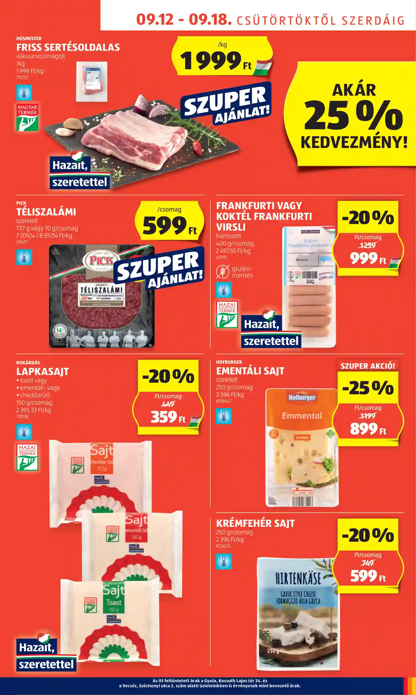 Aldi akciós újság 37. hét (35 oldal)