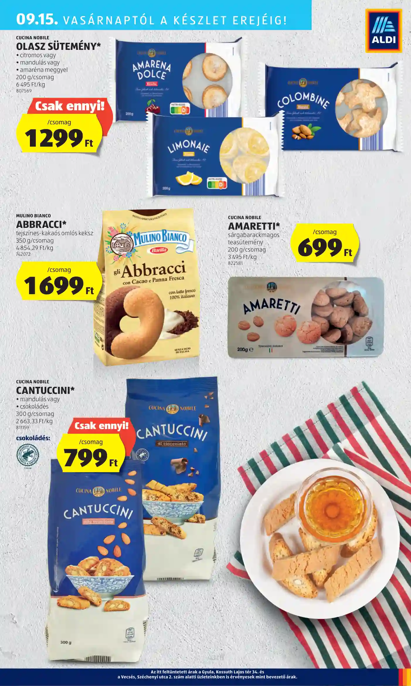 Aldi akciós újság 37. hét (36 oldal)