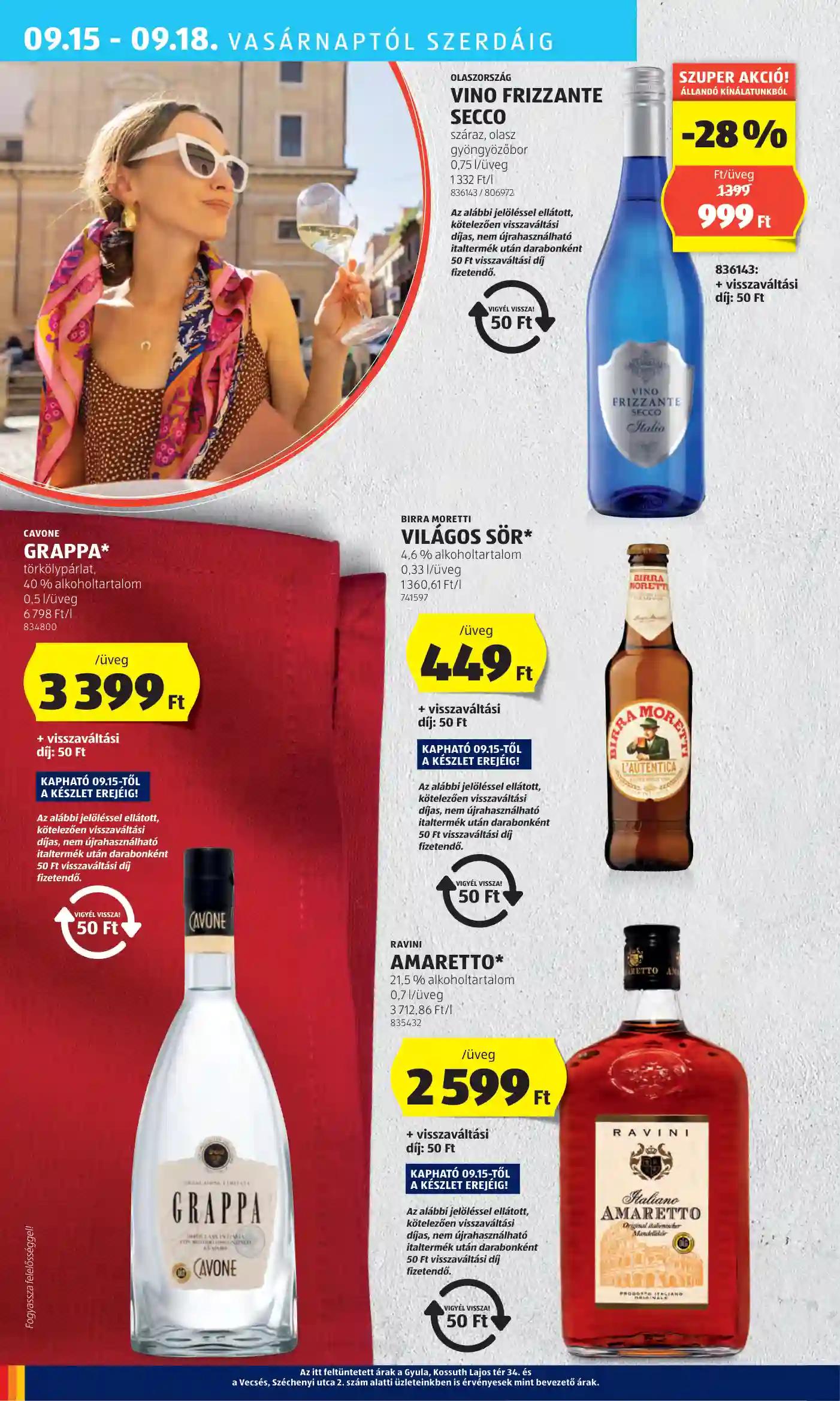 Aldi akciós újság 37. hét (37 oldal)