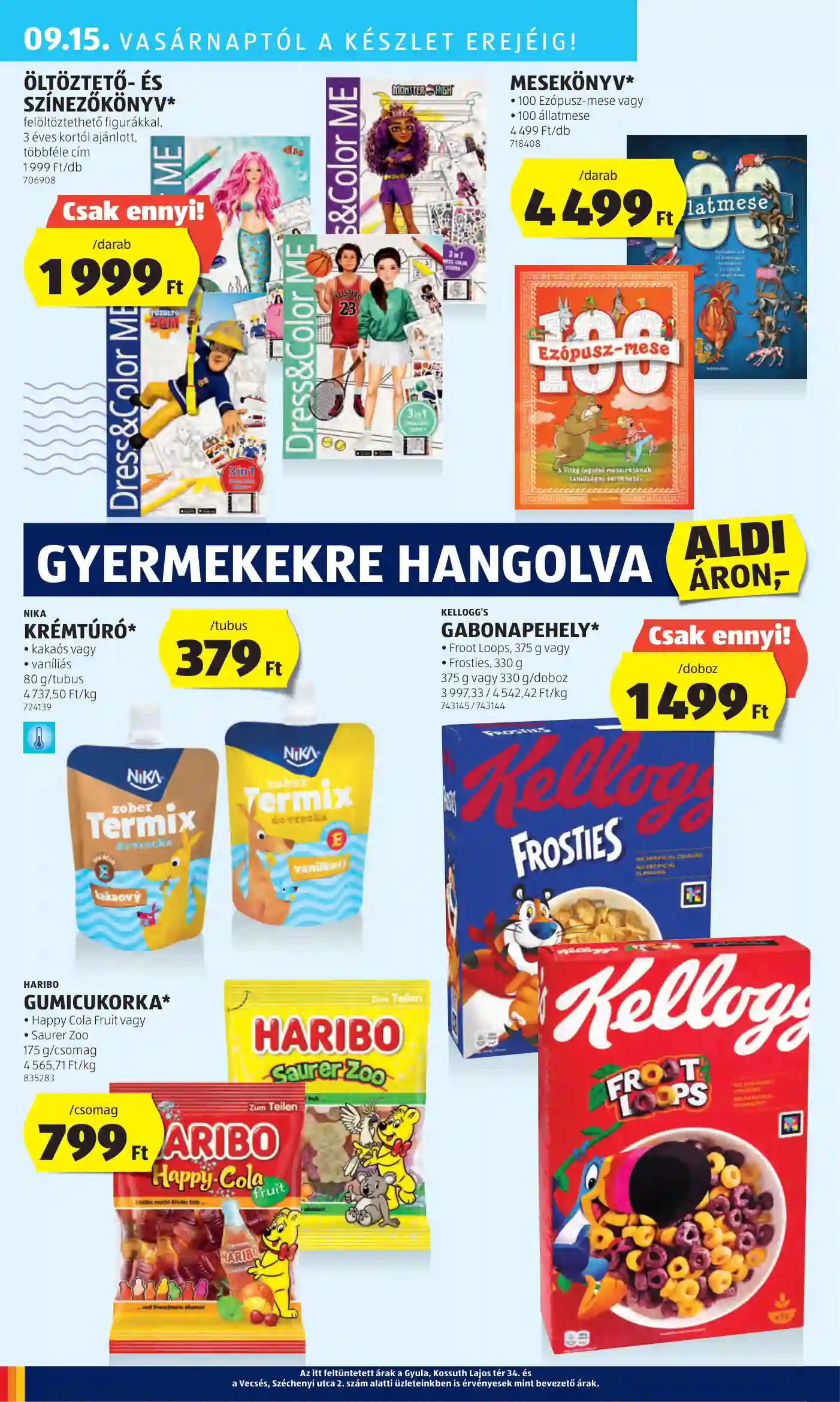Aldi akciós újság 37. hét (39 oldal)