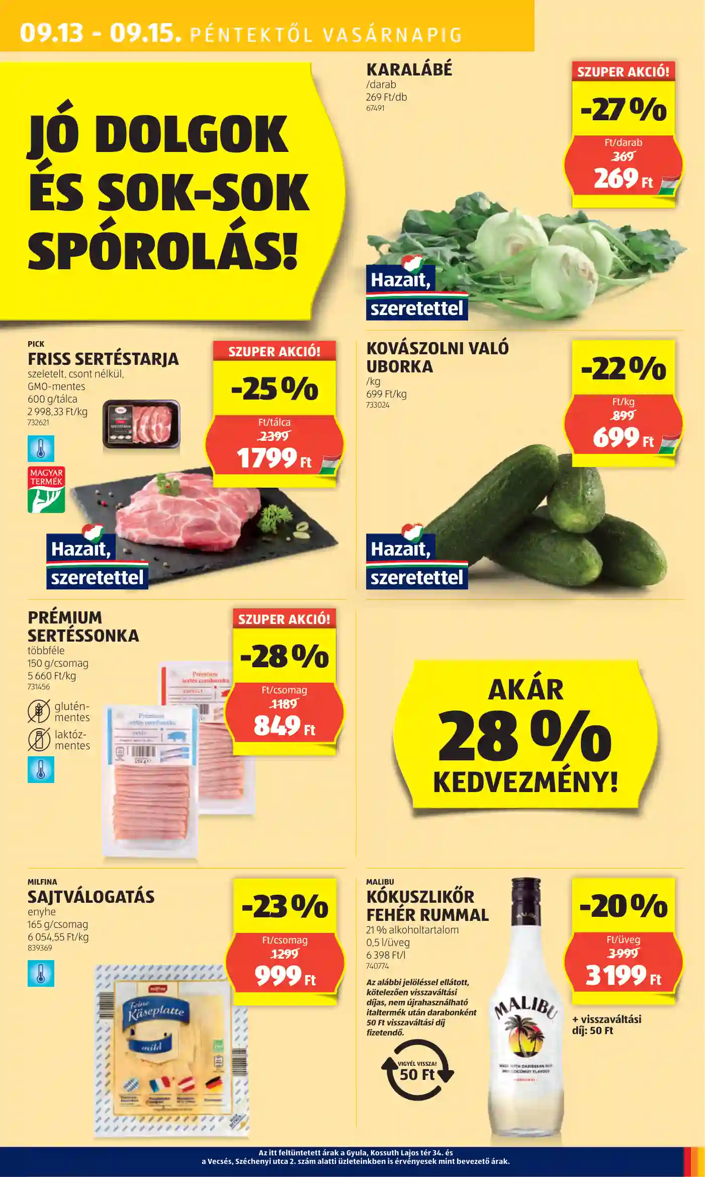 Aldi akciós újság 37. hét (40 oldal)