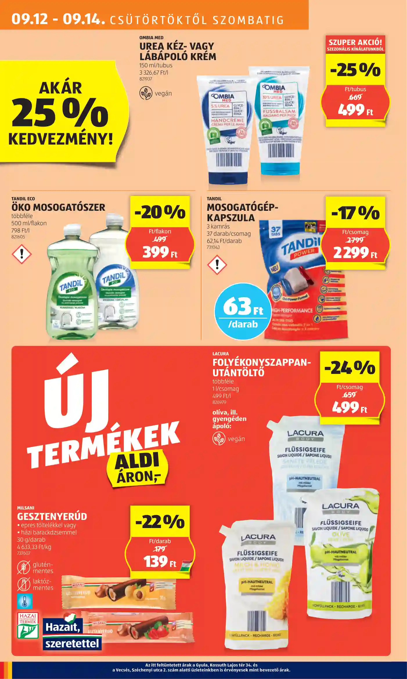 Aldi akciós újság 37. hét (51 oldal)