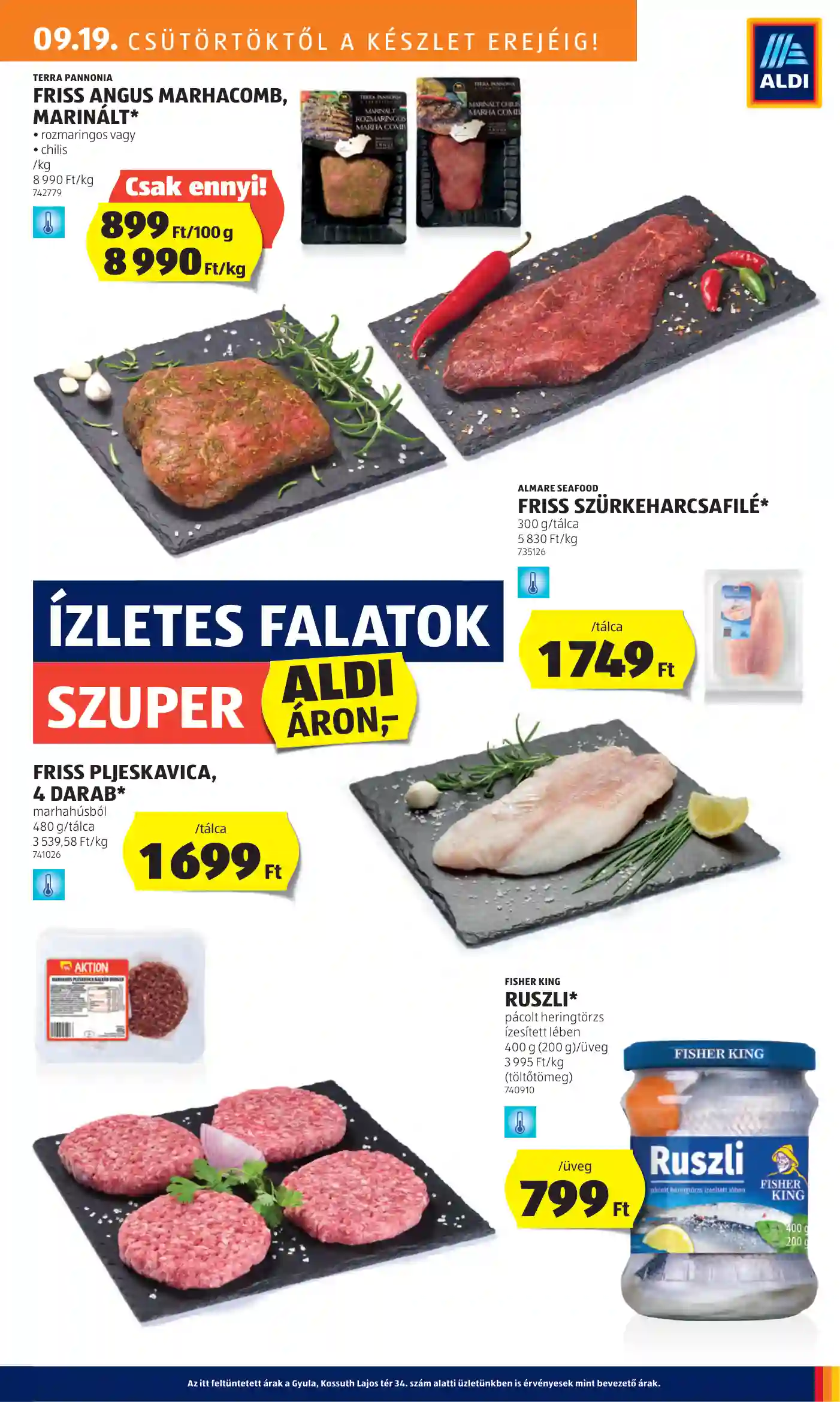 Aldi akciós újság 38. hét (3 oldal)