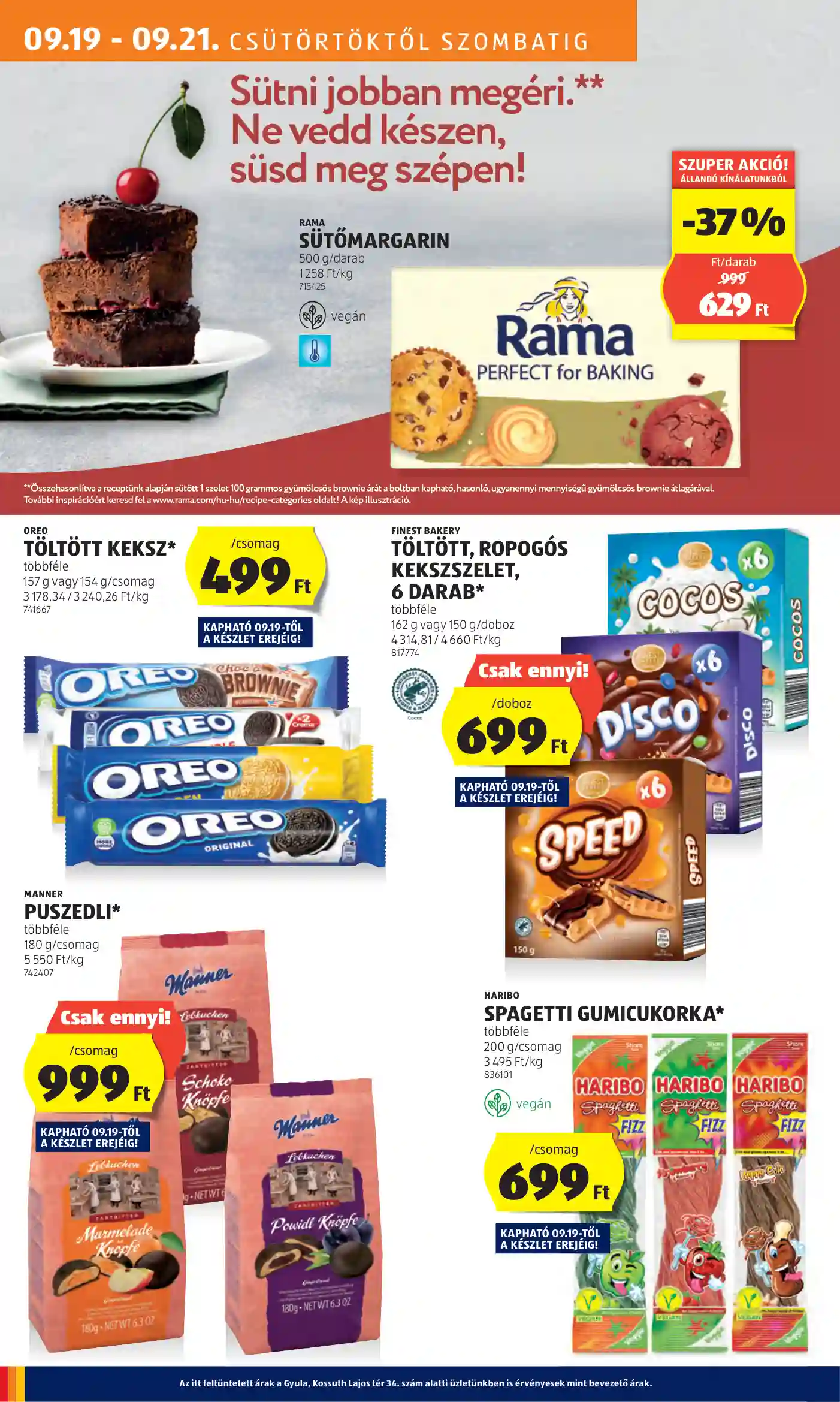 Aldi akciós újság 38. hét (4 oldal)