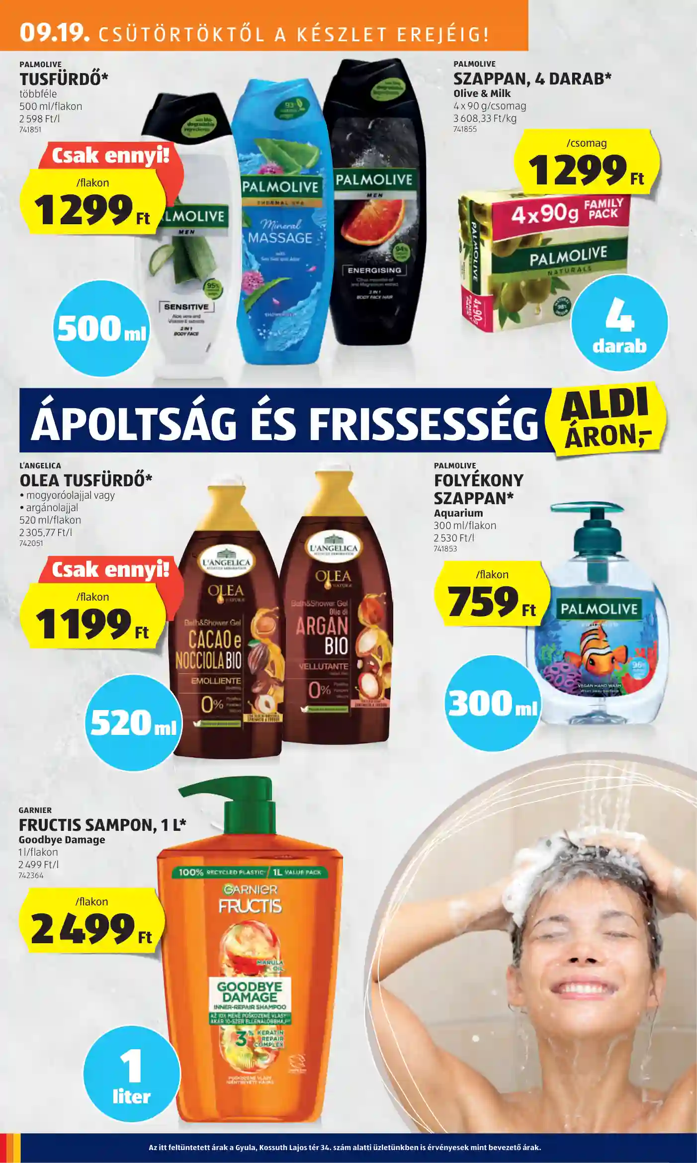 Aldi akciós újság 38. hét (10 oldal)