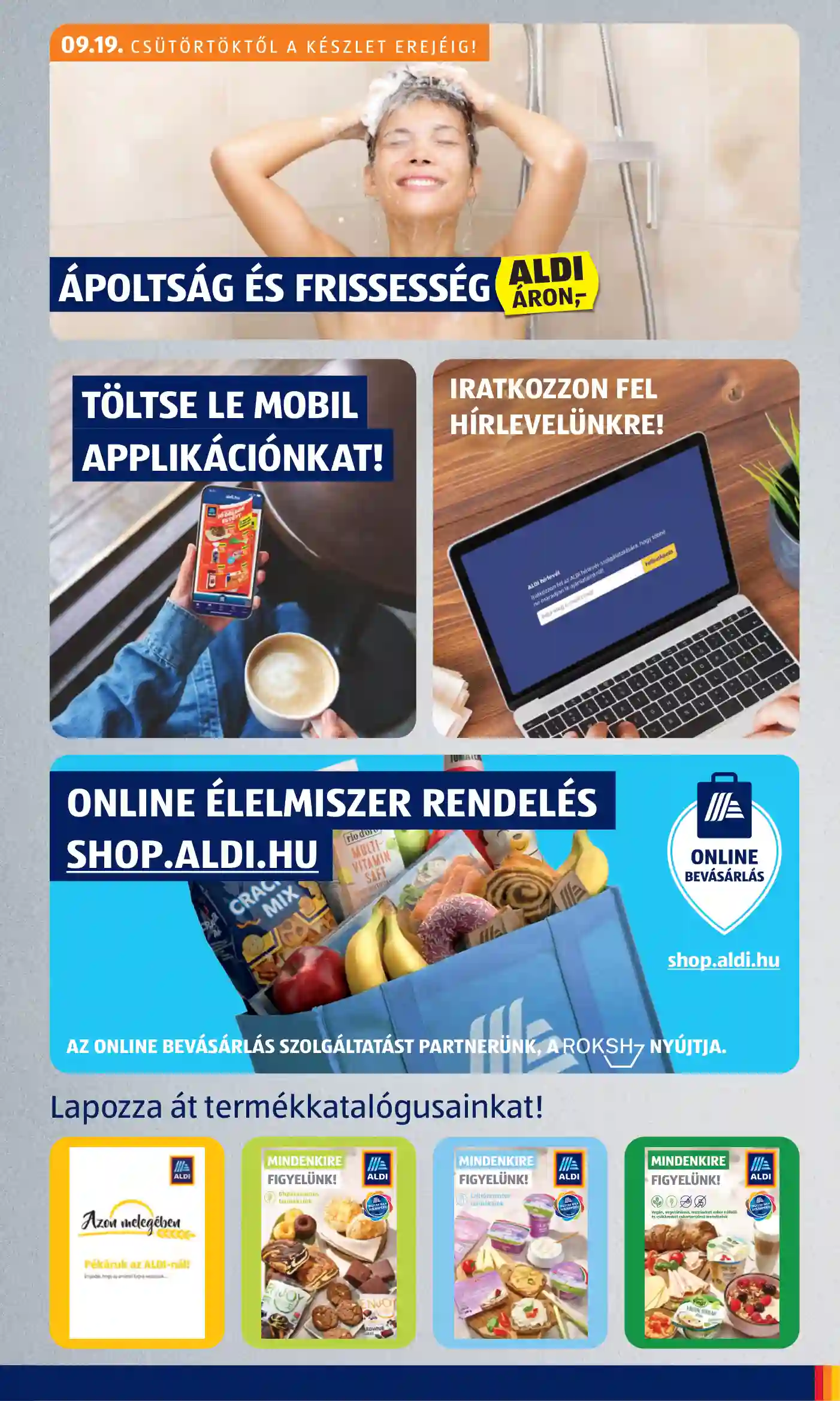 Aldi akciós újság 38. hét (13 oldal)