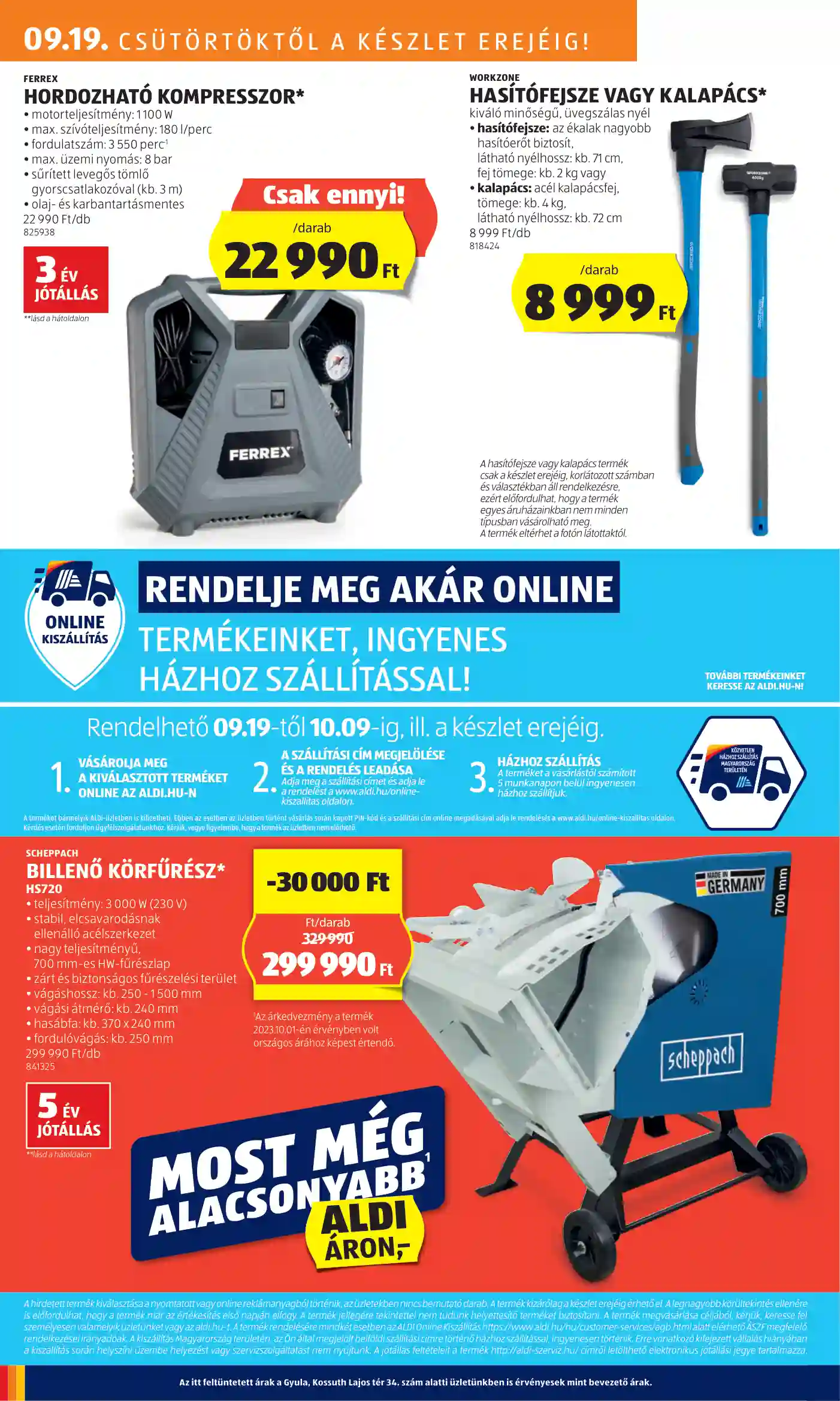 Aldi akciós újság 38. hét (15 oldal)