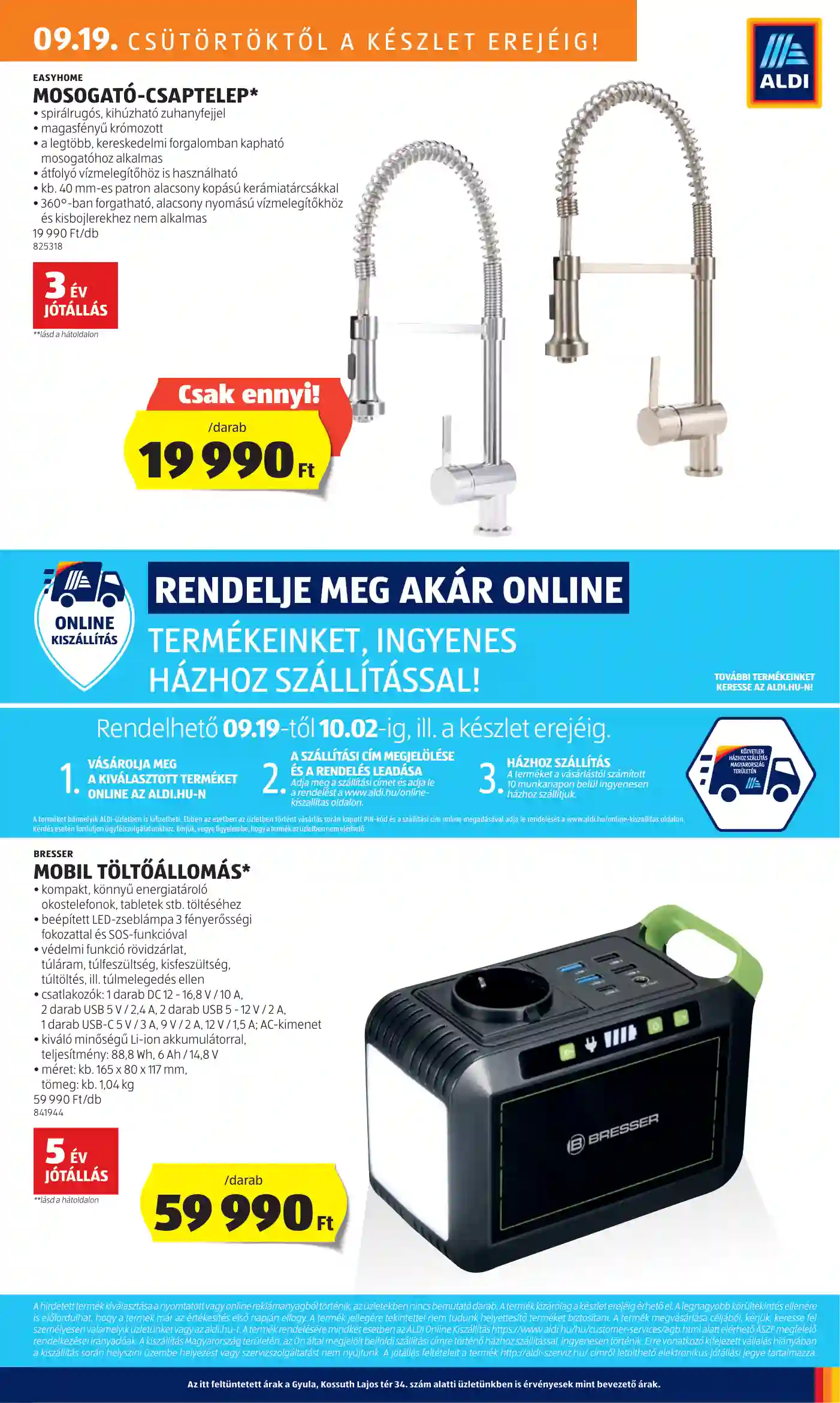 Aldi akciós újság 38. hét (16 oldal)