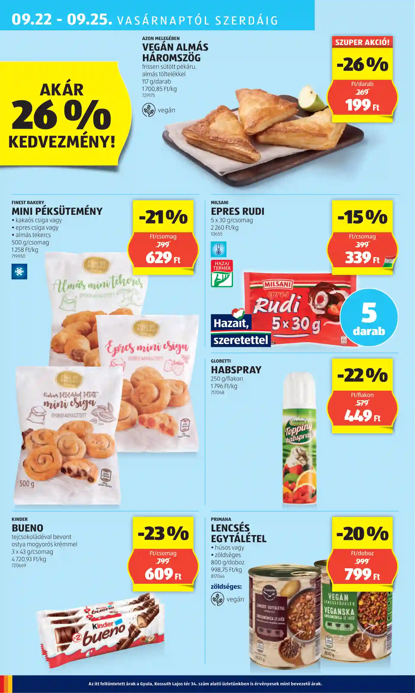 Aldi akciós újság 38. hét (19 oldal)