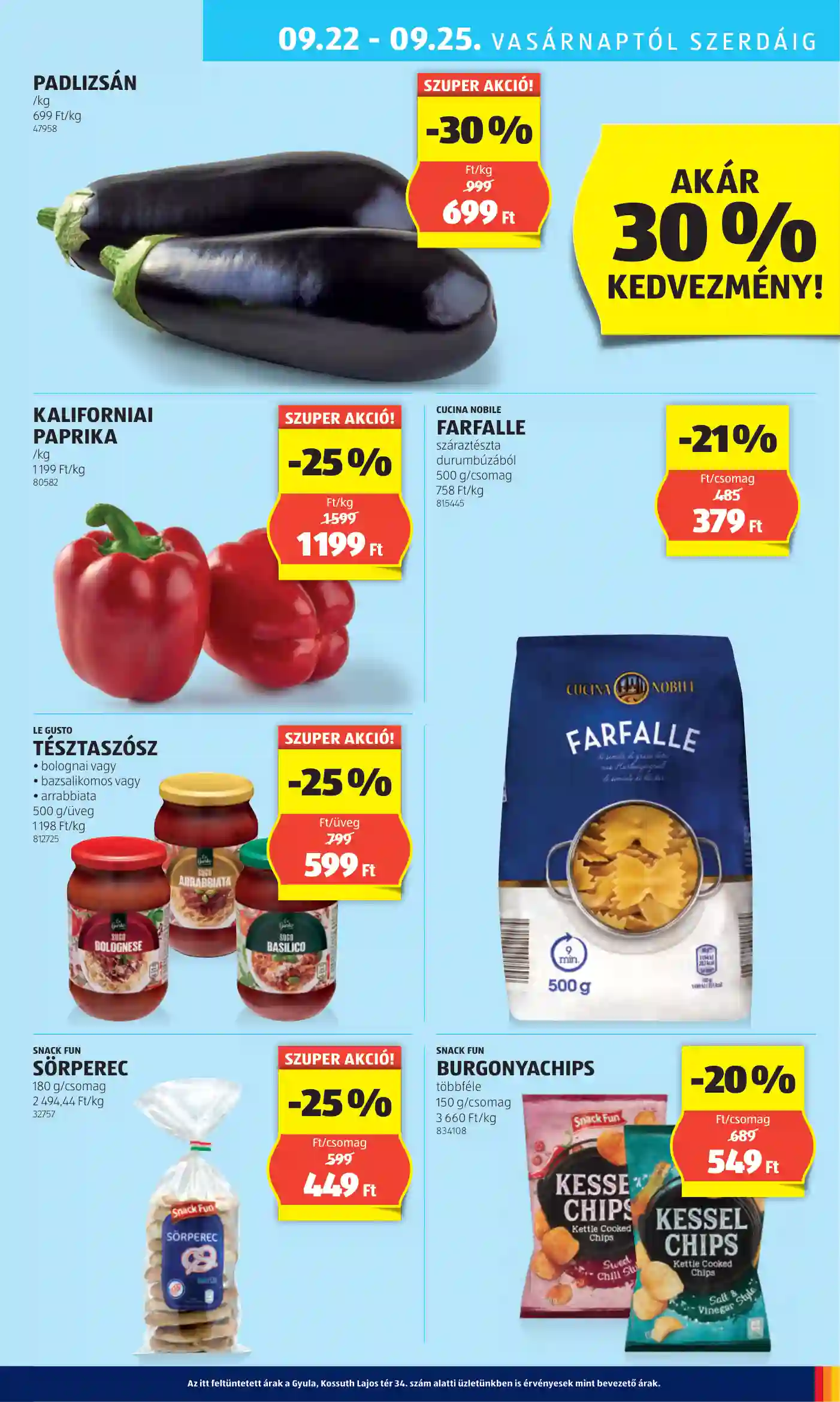 Aldi akciós újság 38. hét (20 oldal)