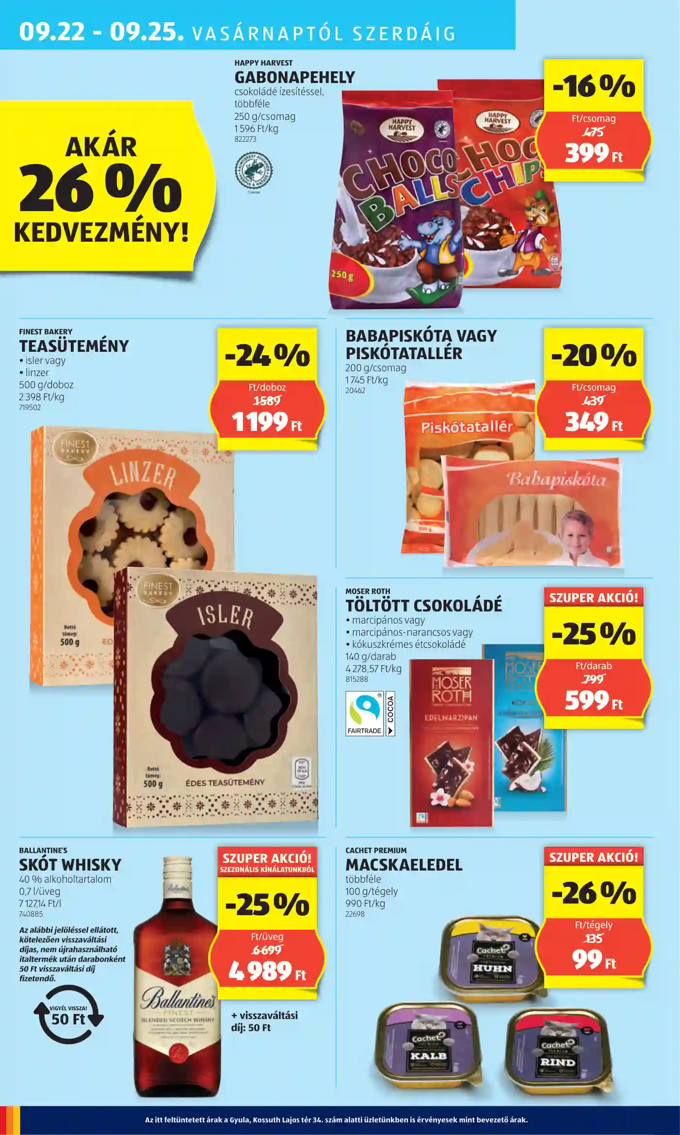 Aldi akciós újság 38. hét (21 oldal)