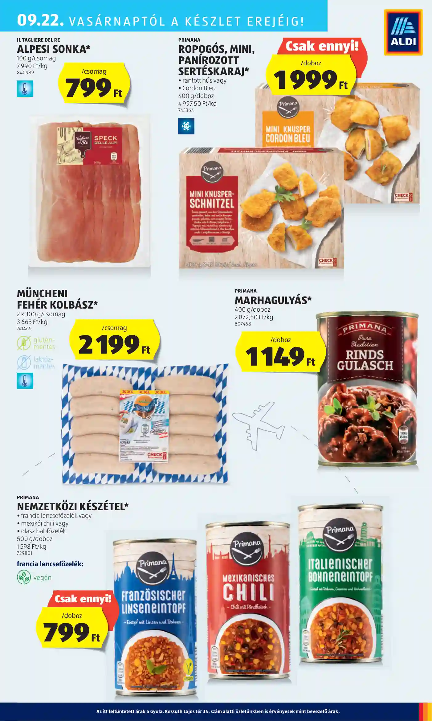Aldi akciós újság 38. hét (25 oldal)