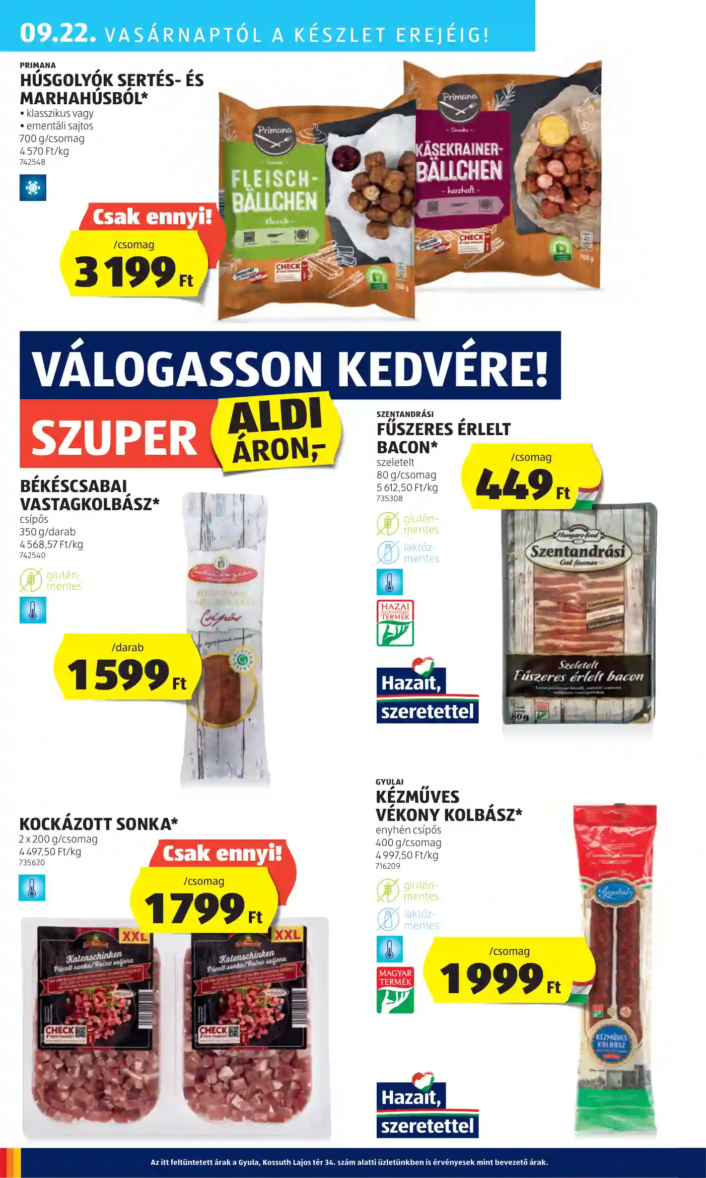 Aldi akciós újság 38. hét (26 oldal)