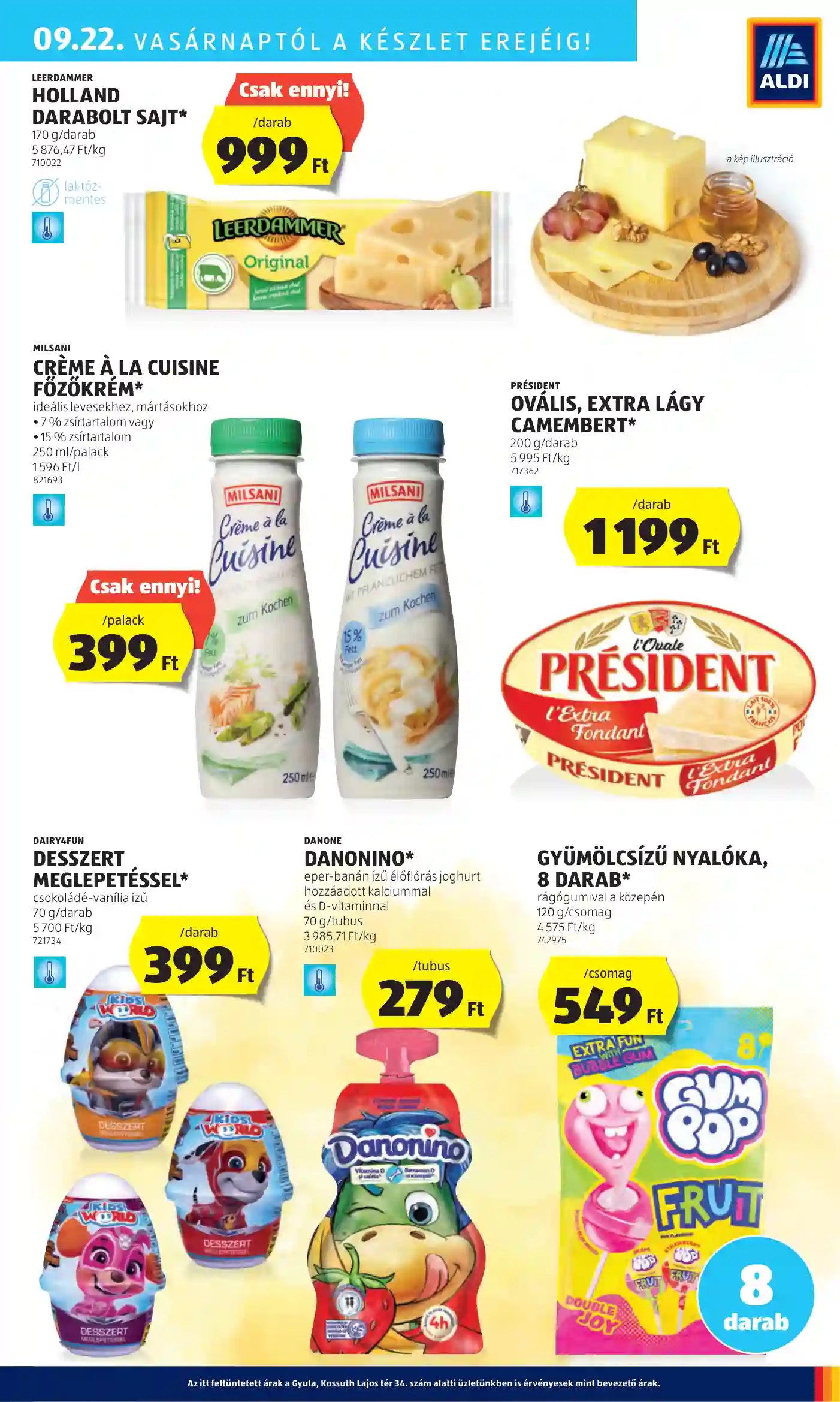 Aldi akciós újság 38. hét (27 oldal)