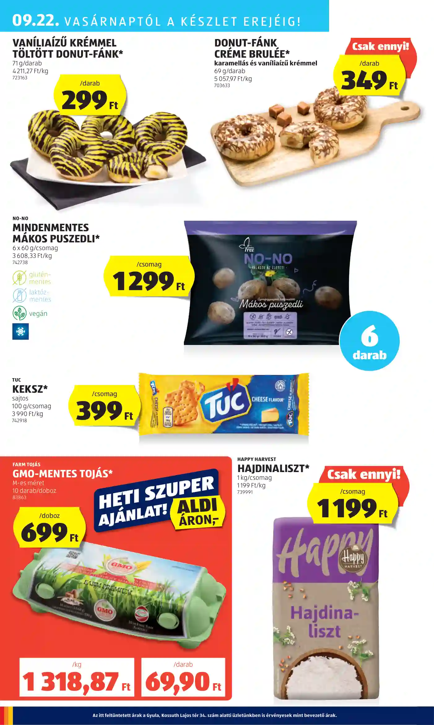 Aldi akciós újság 38. hét (28 oldal)