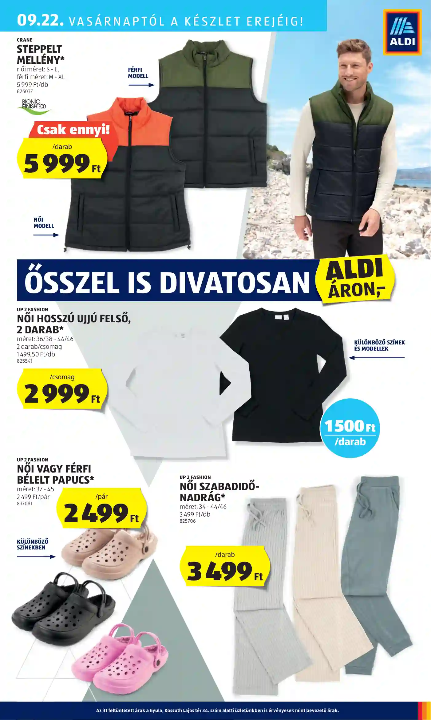 Aldi akciós újság 38. hét (31 oldal)