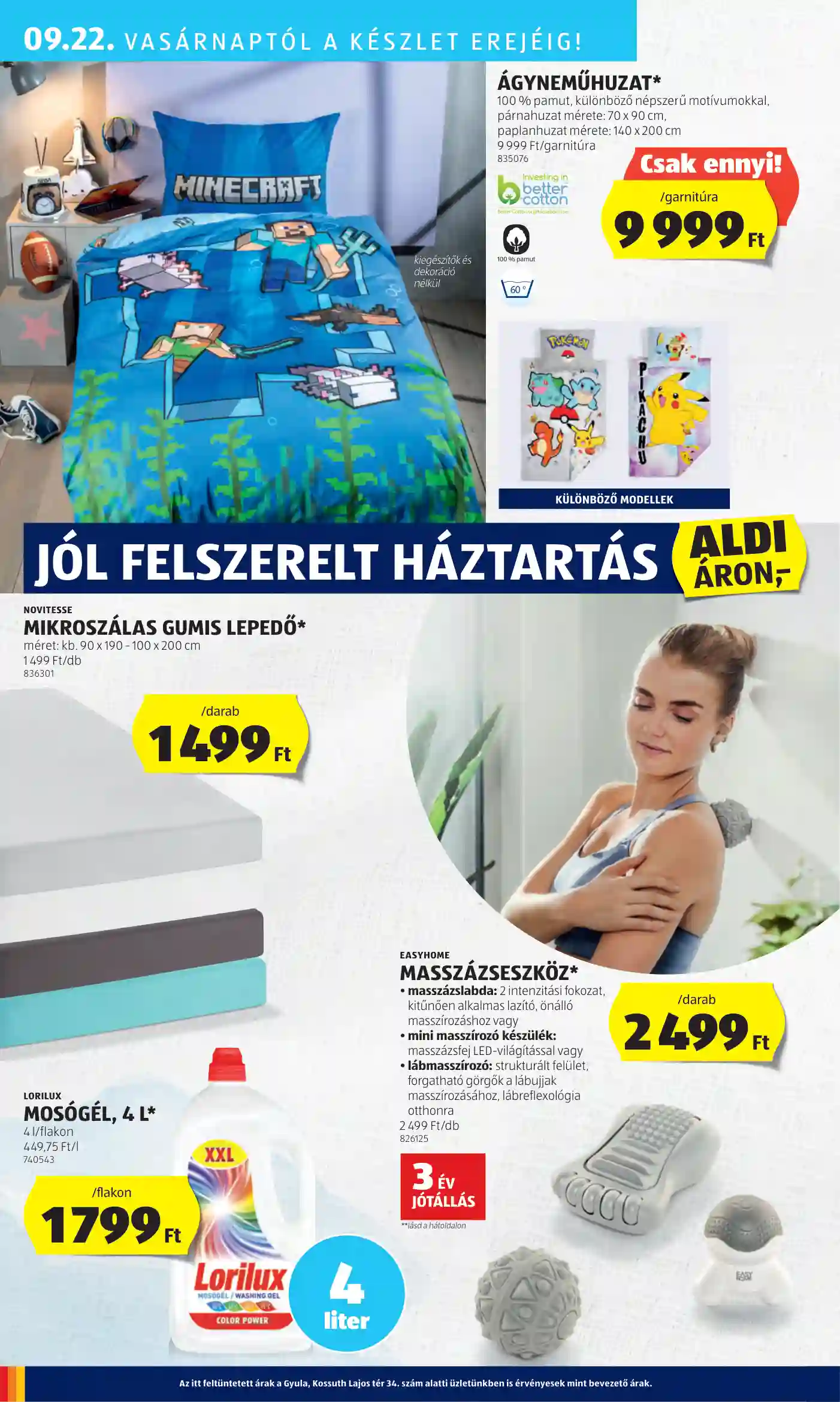 Aldi akciós újság 38. hét (32 oldal)
