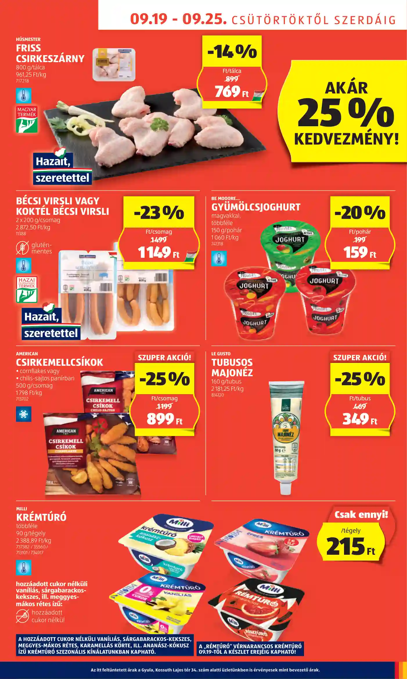Aldi akciós újság 38. hét (35 oldal)