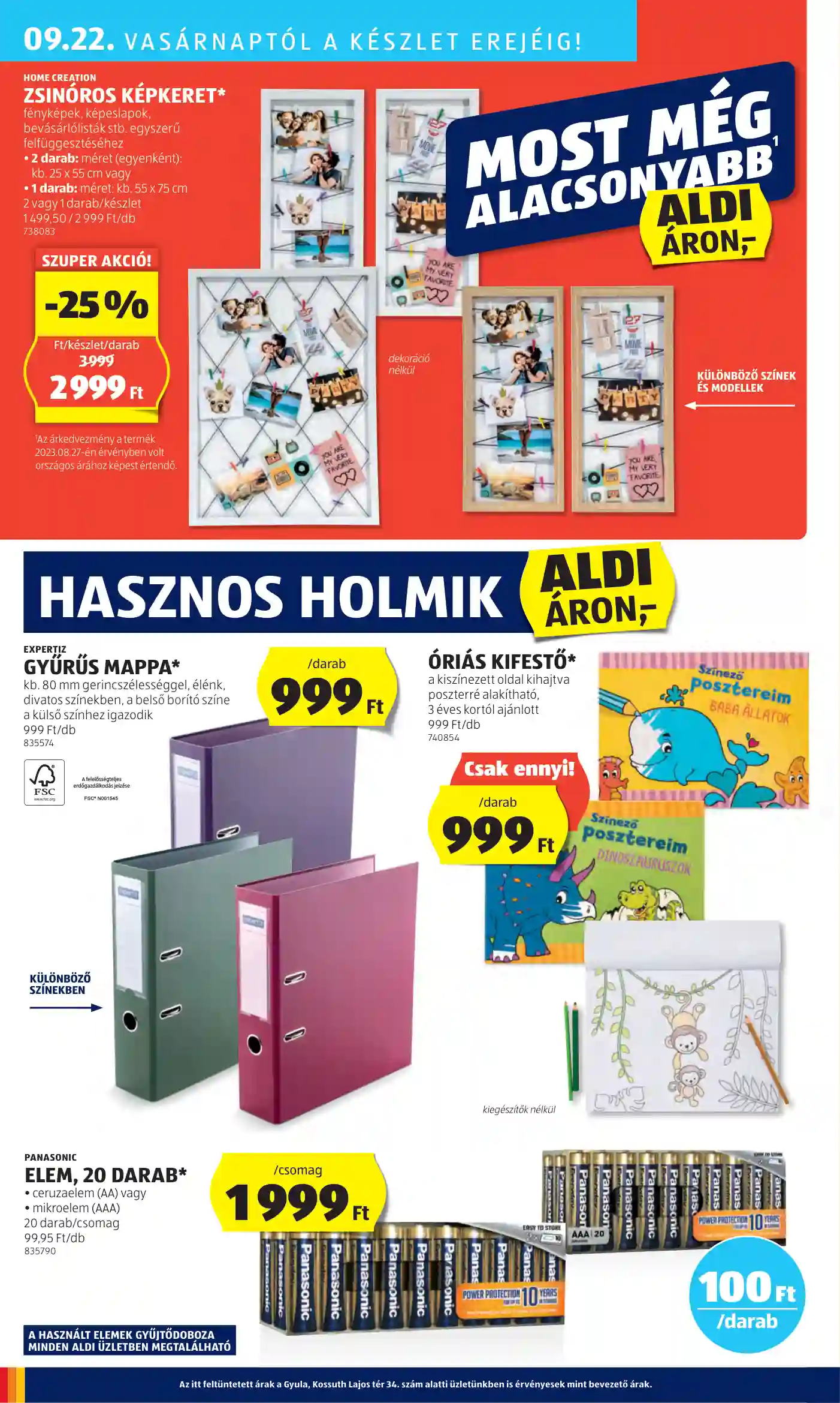 Aldi akciós újság 38. hét (37 oldal)