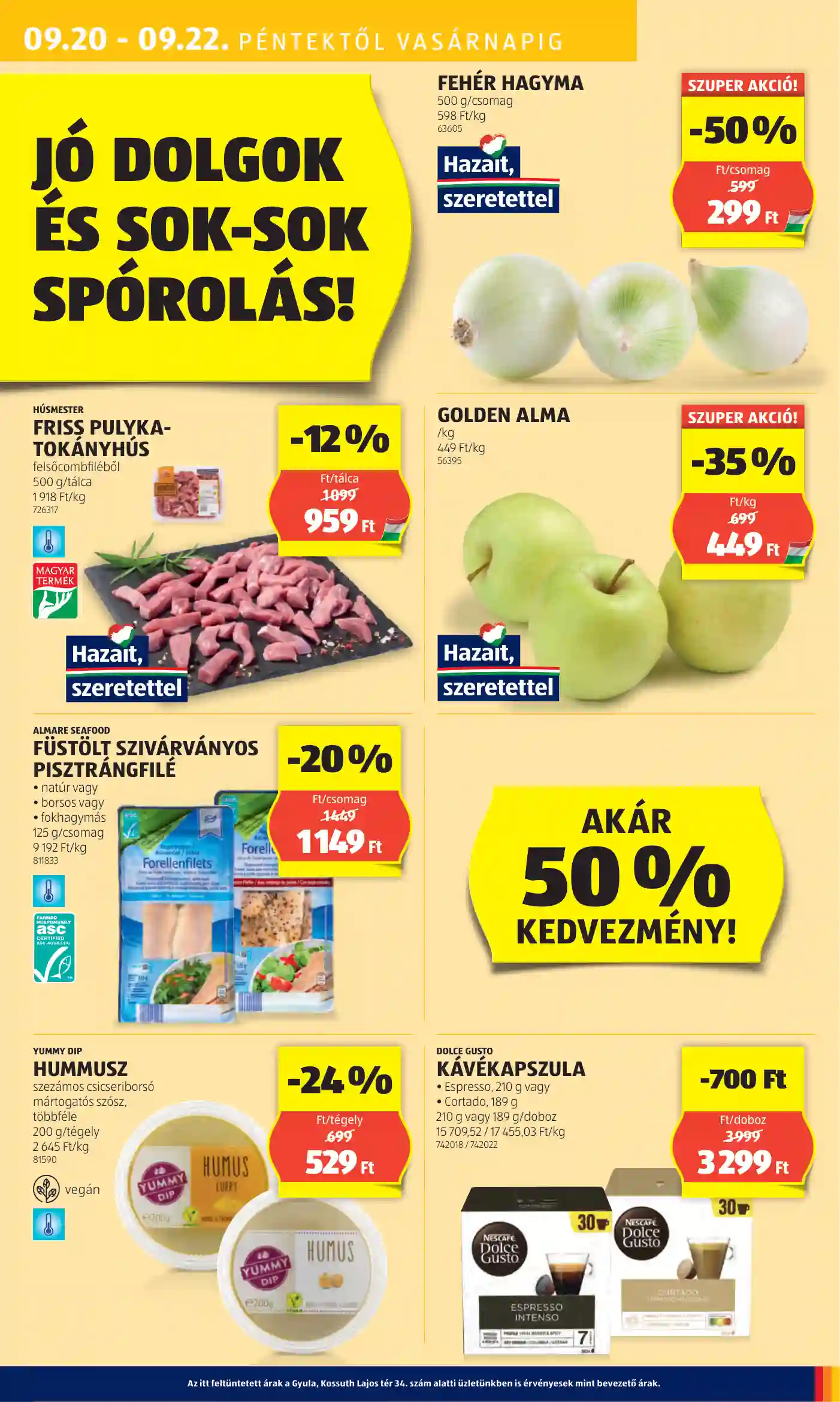 Aldi akciós újság 38. hét (38 oldal)
