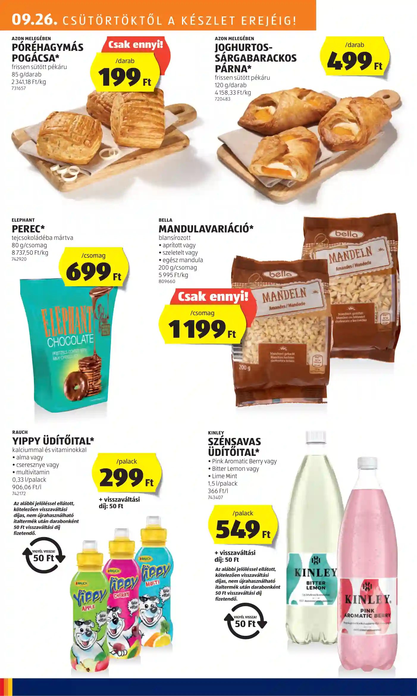 Aldi akciós újság 39. hét (8 oldal)
