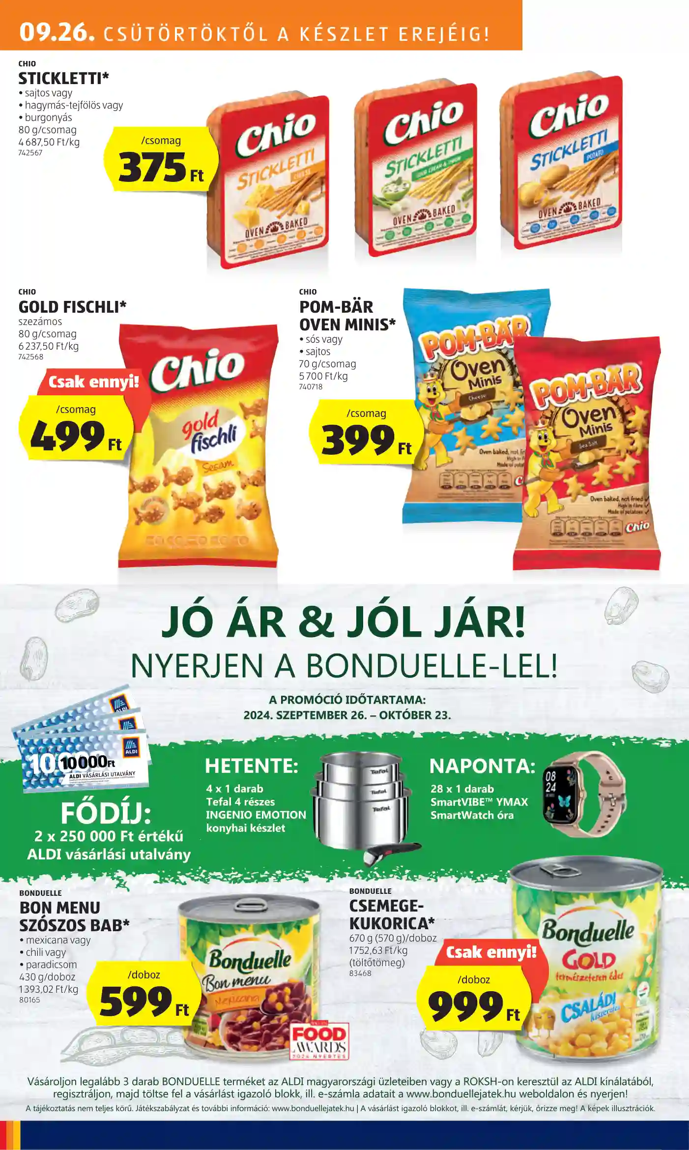 Aldi akciós újság 39. hét (10 oldal)