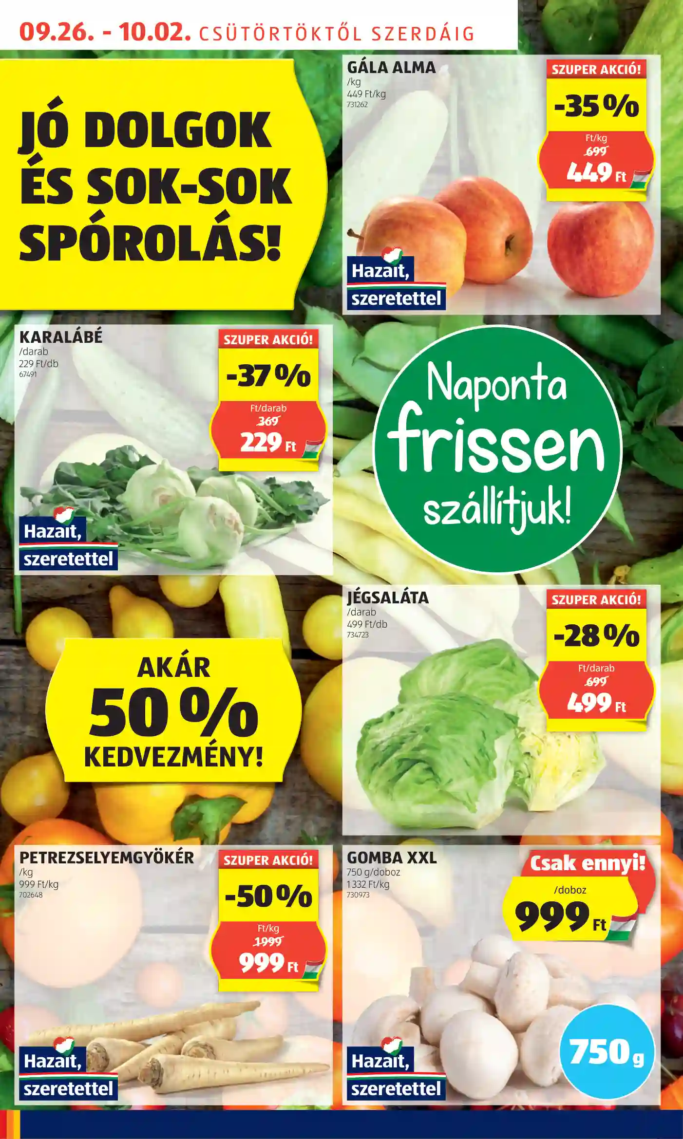 Aldi akciós újság 39. hét (24 oldal)