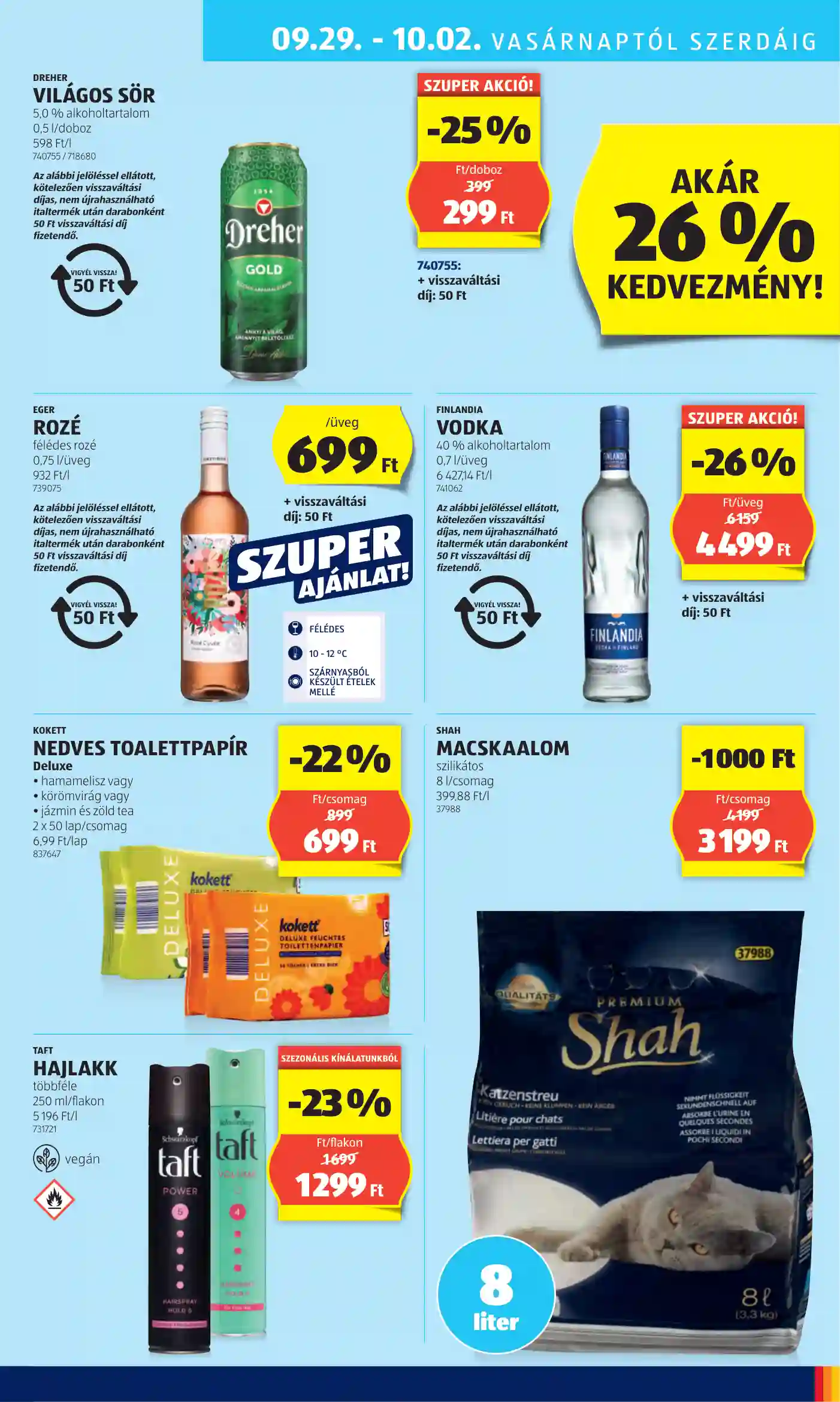 Aldi akciós újság 39. hét (27 oldal)