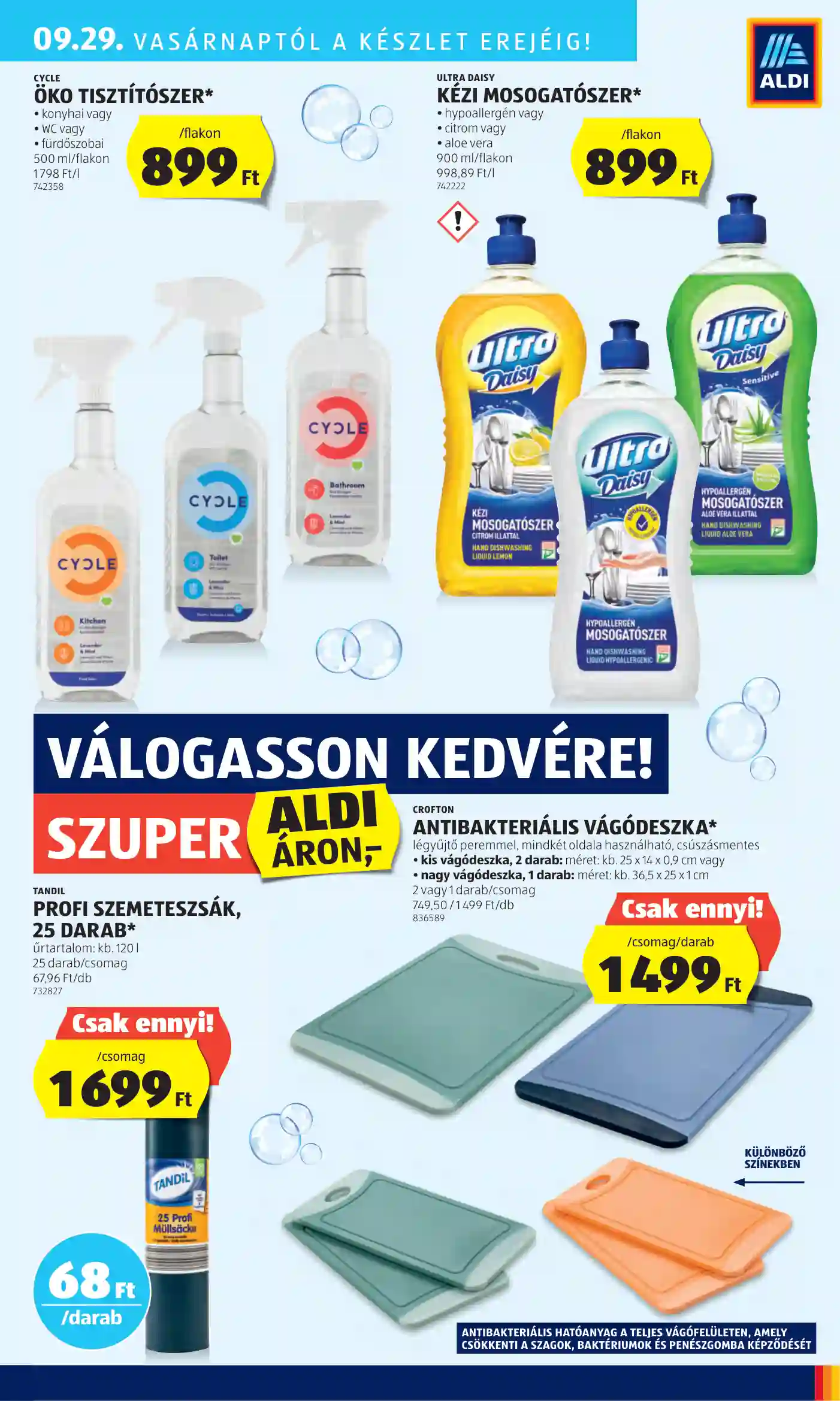 Aldi akciós újság 39. hét (33 oldal)