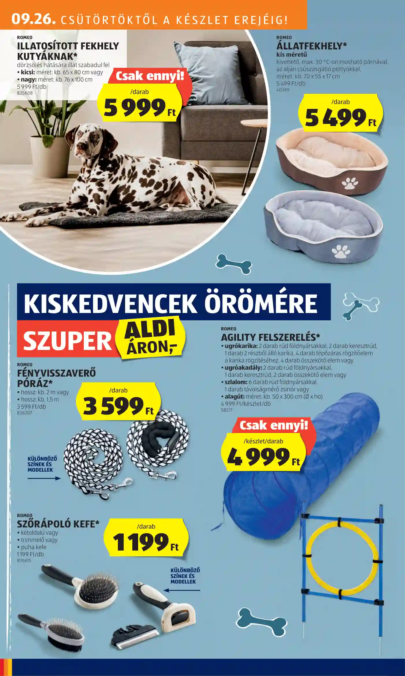 Aldi akciós újság 39. hét (12 oldal)