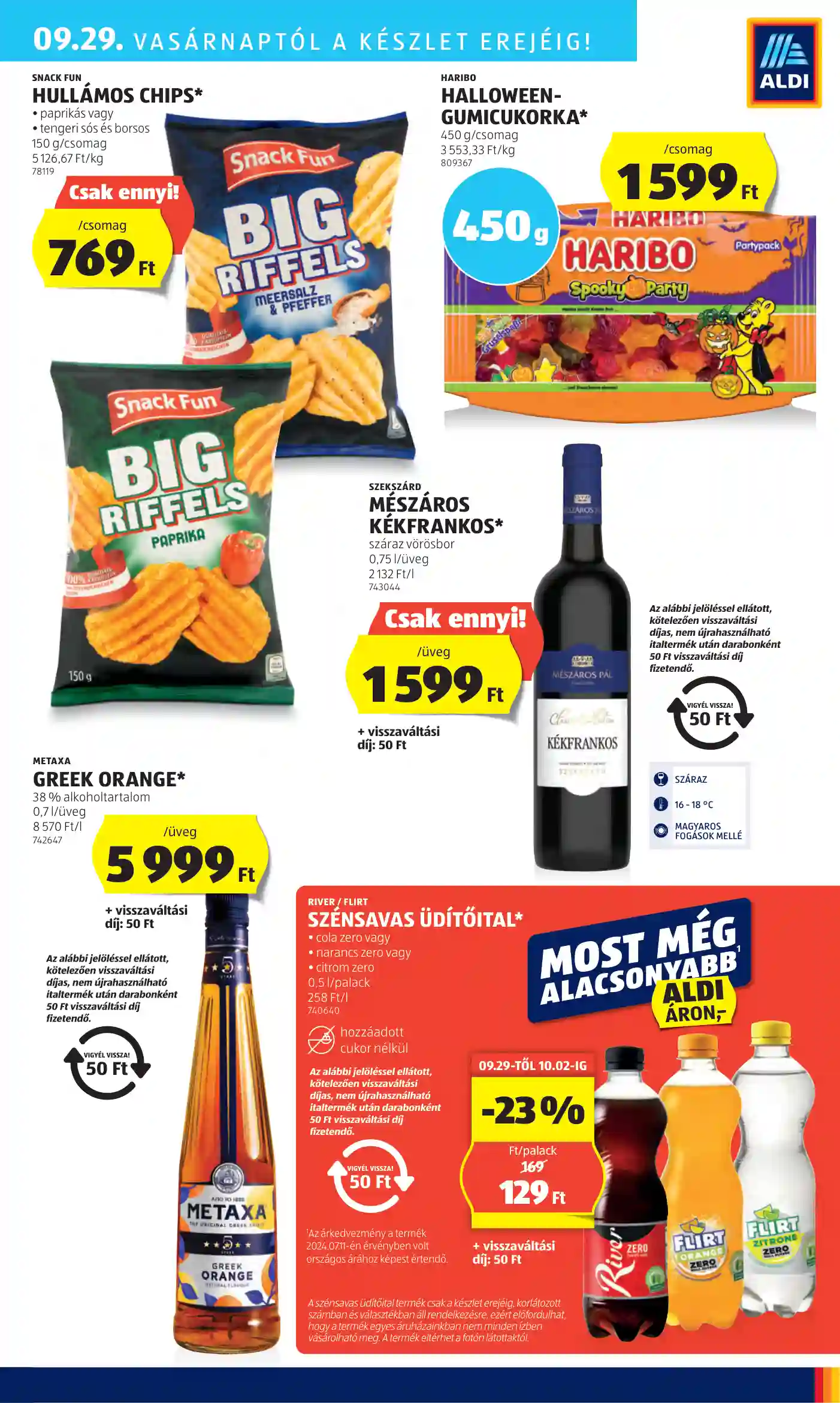 Aldi akciós újság 39. hét (29 oldal)