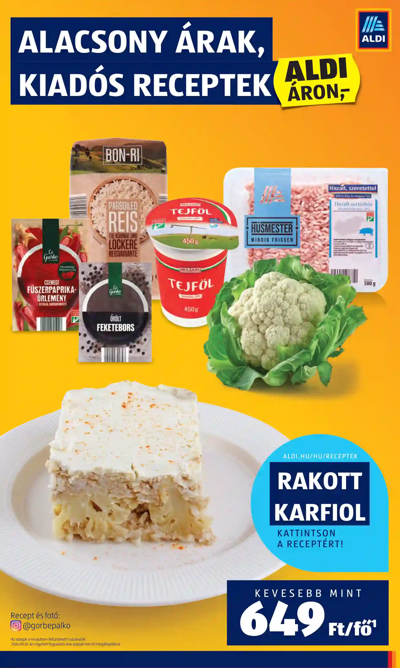 Aldi akciós újság 39. hét (50 oldal)