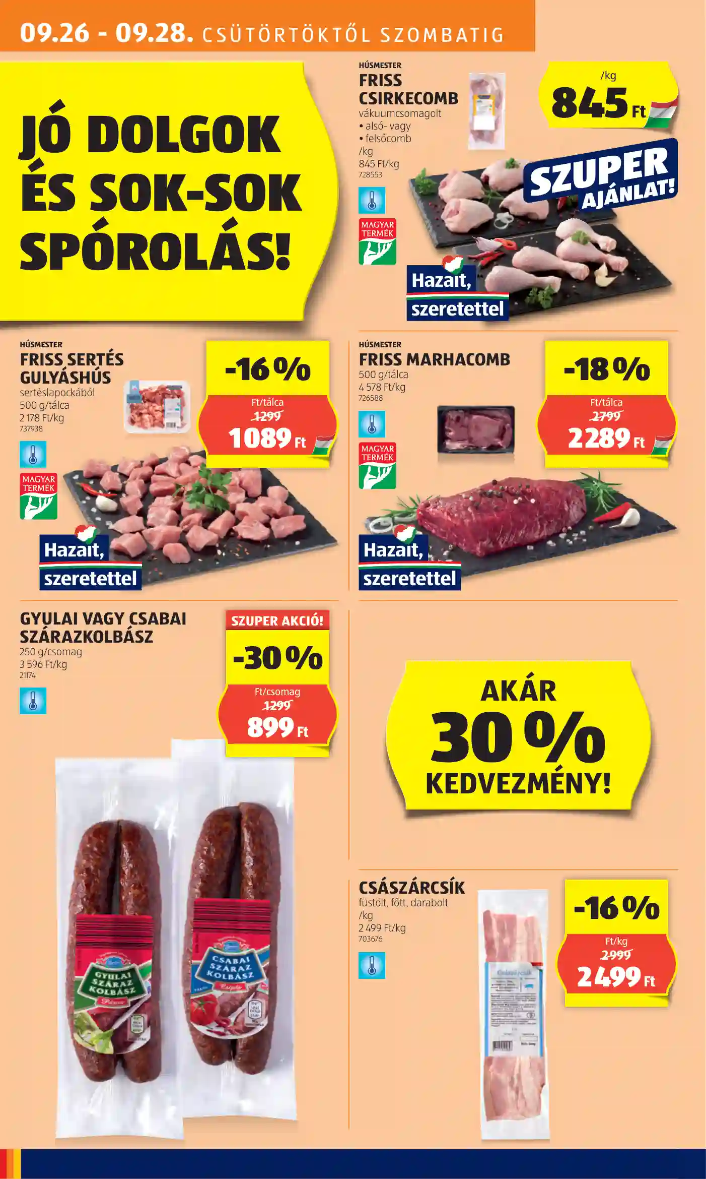 Aldi akciós újság 39. hét (51 oldal)