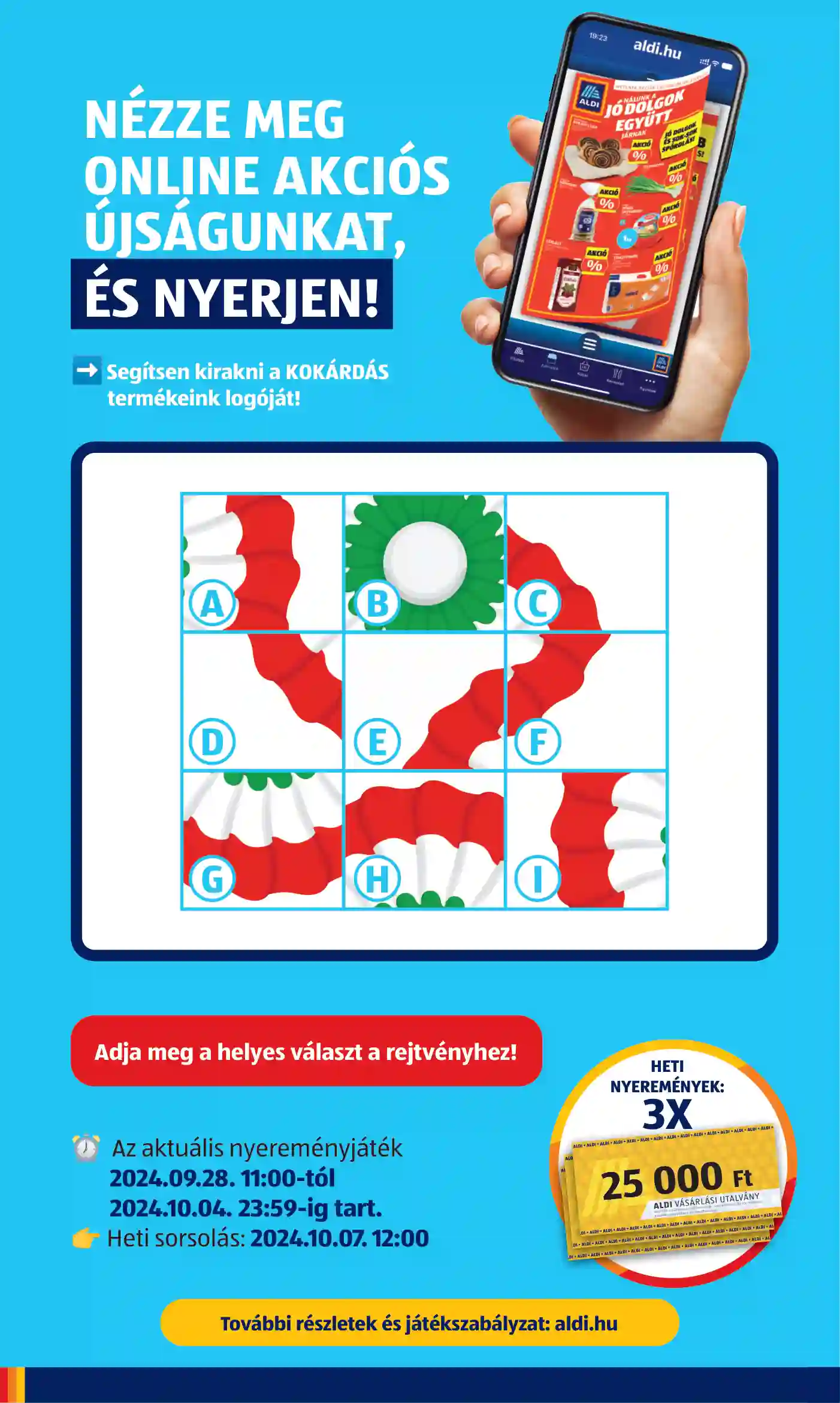 Aldi akciós újság 40. hét (4 oldal)