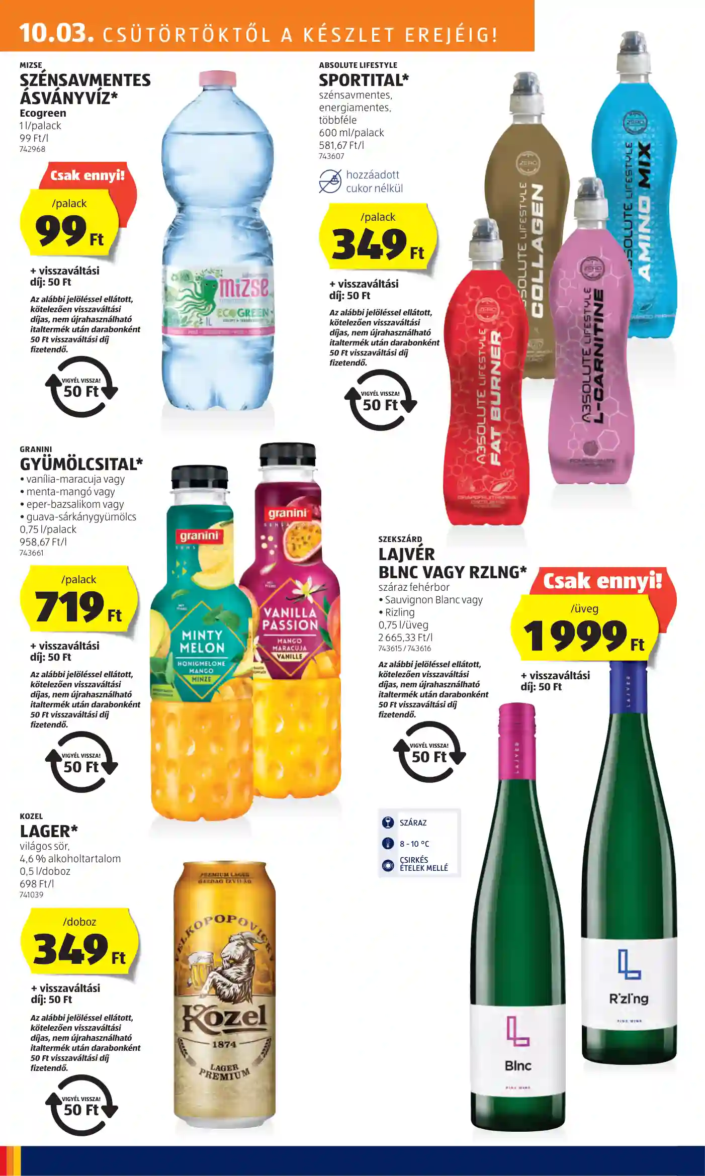 Aldi akciós újság 40. hét (8 oldal)