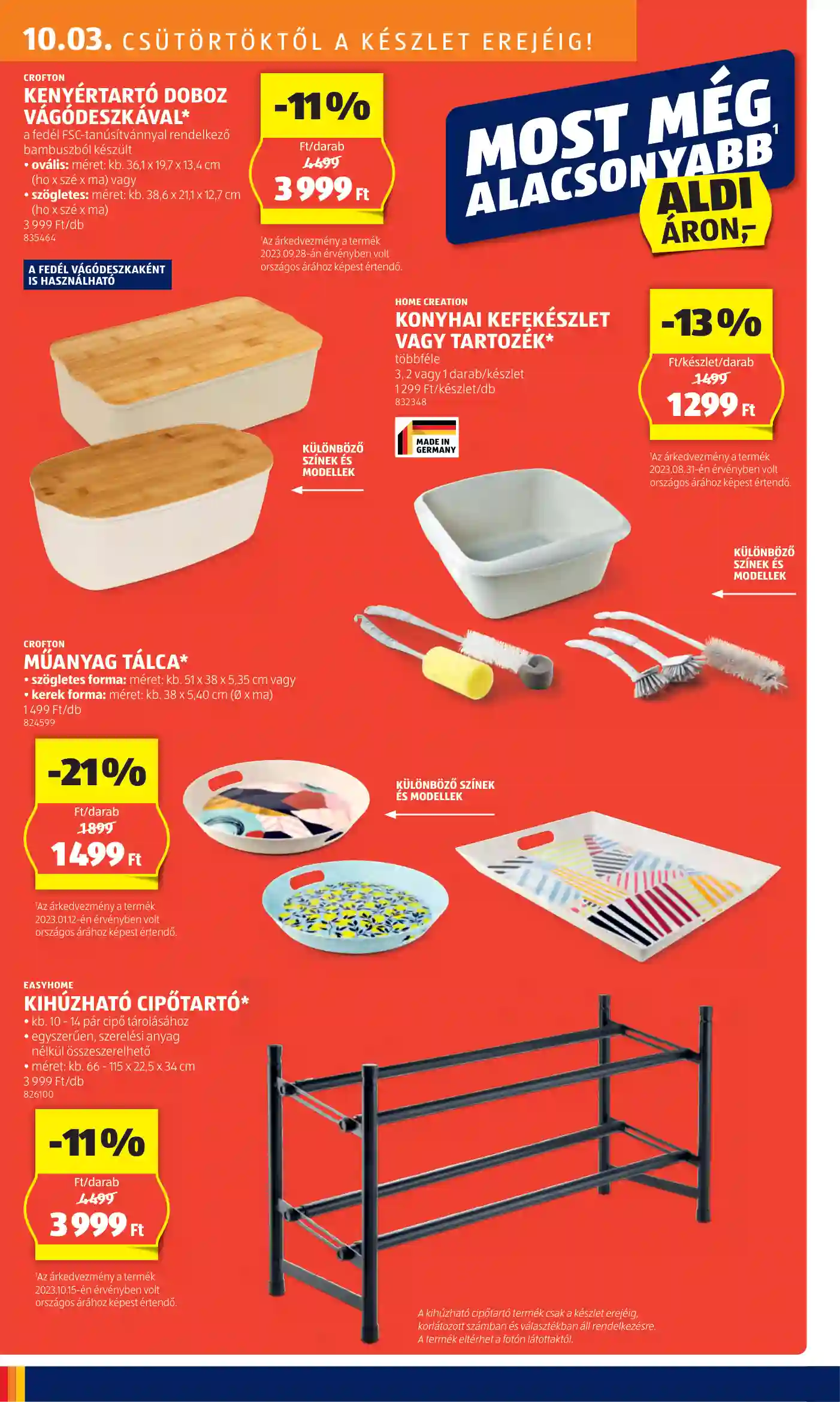 Aldi akciós újság 40. hét (12 oldal)