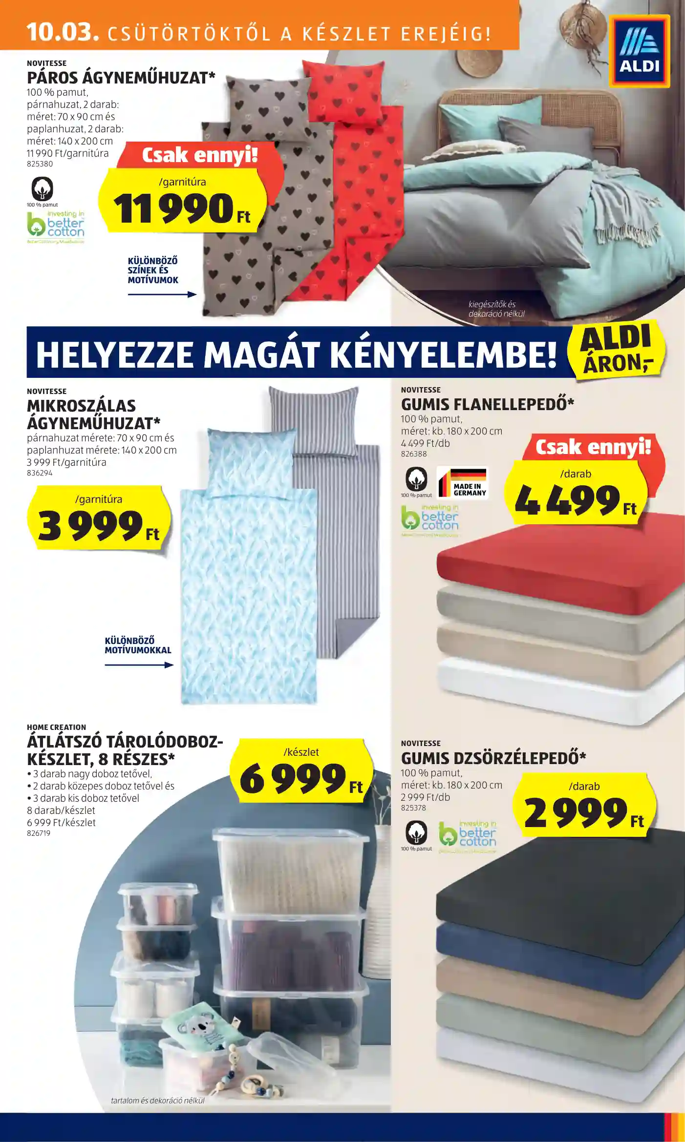 Aldi akciós újság 40. hét (14 oldal)