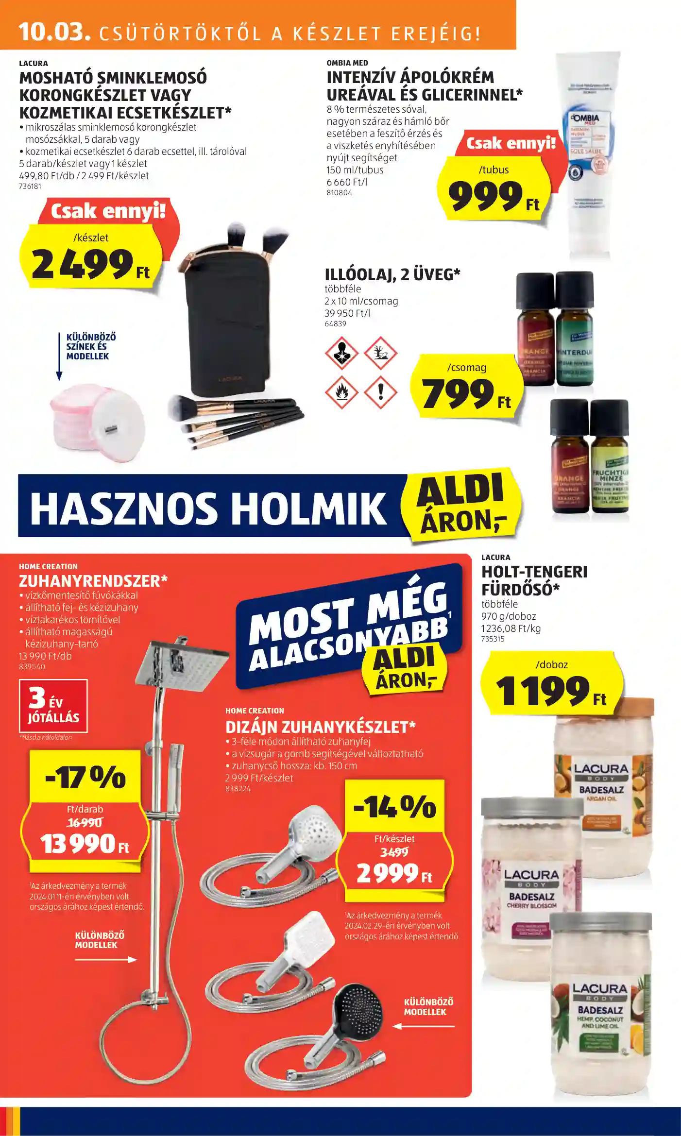 Aldi akciós újság 40. hét (17 oldal)