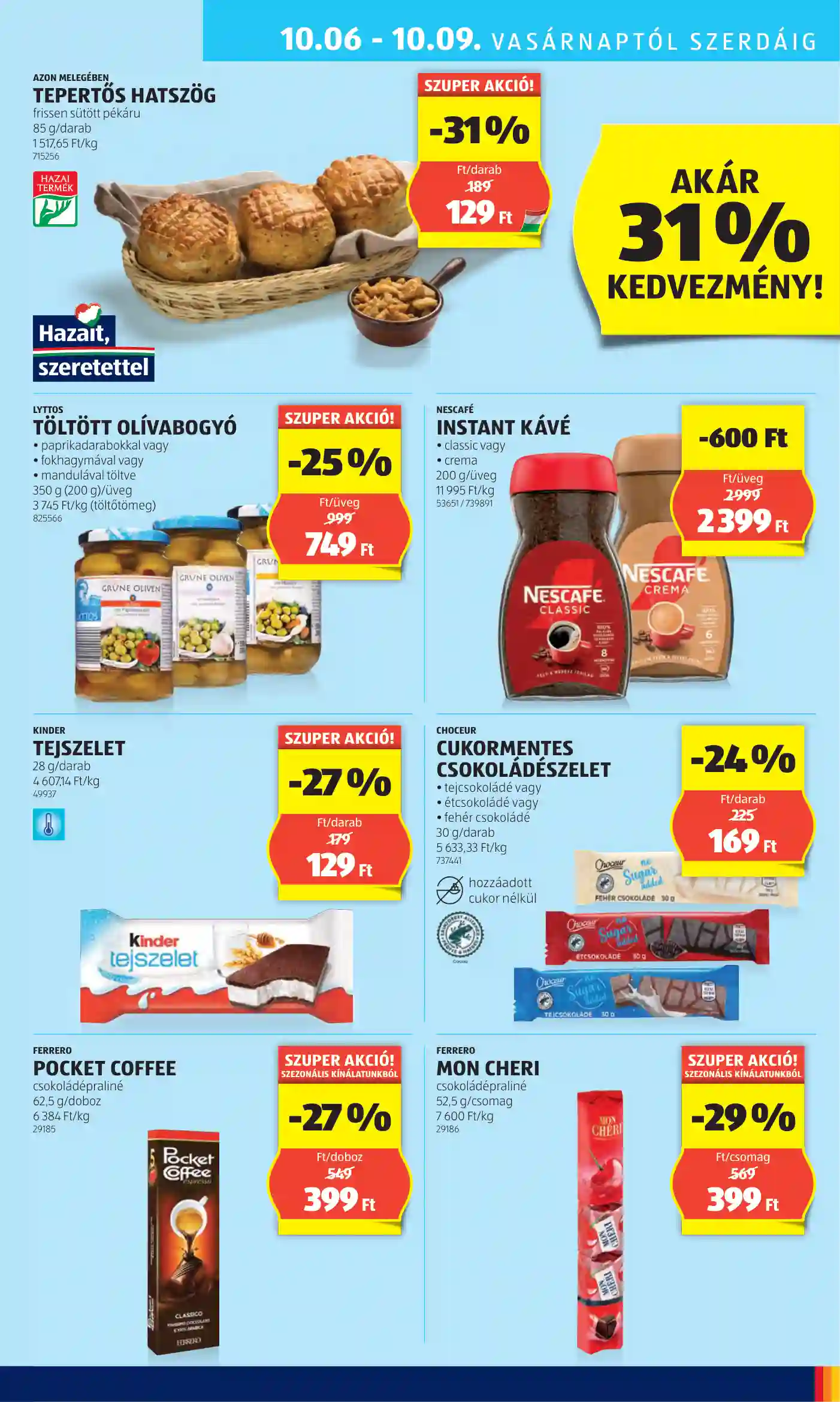 Aldi akciós újság 40. hét (22 oldal)