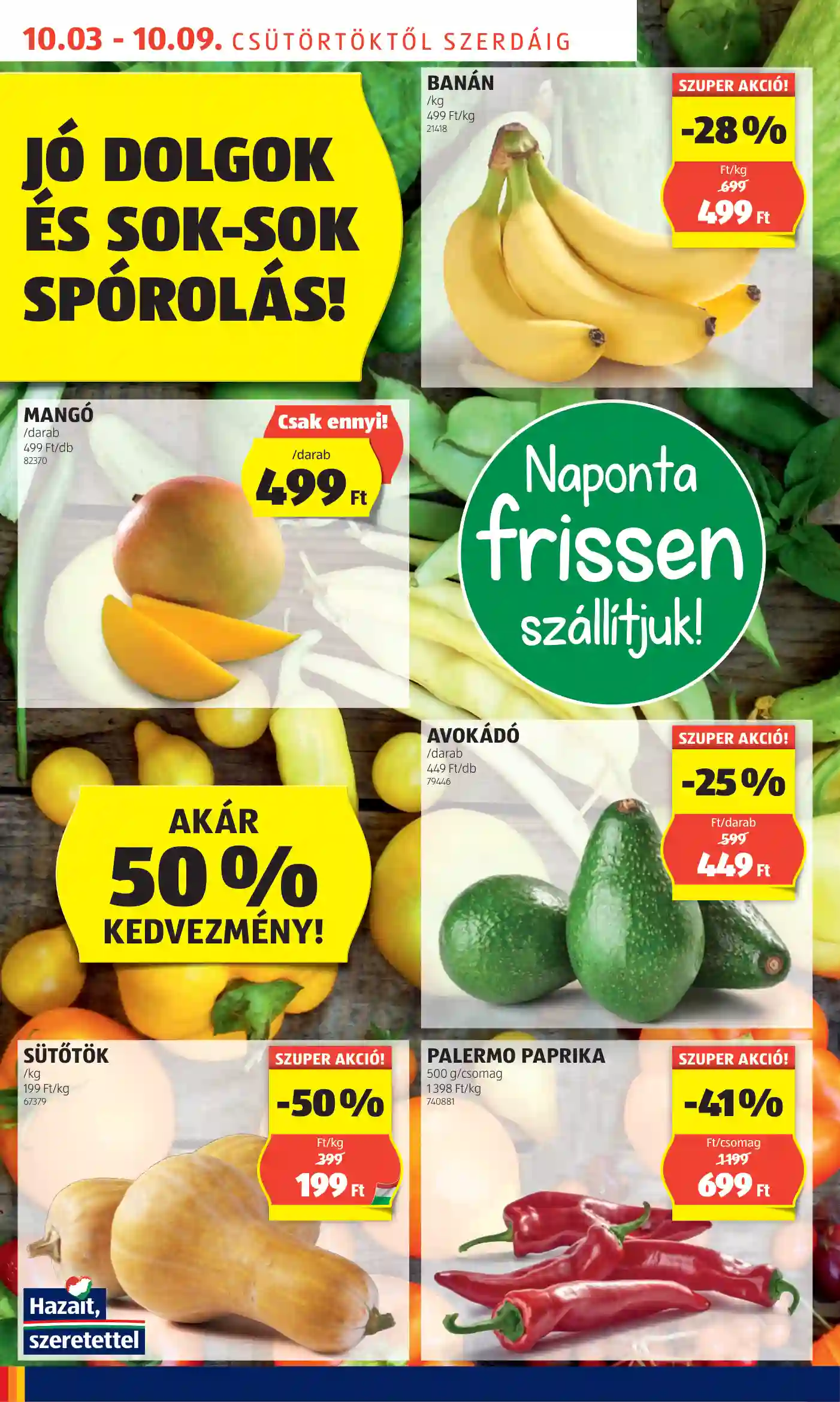 Aldi akciós újság 40. hét (24 oldal)