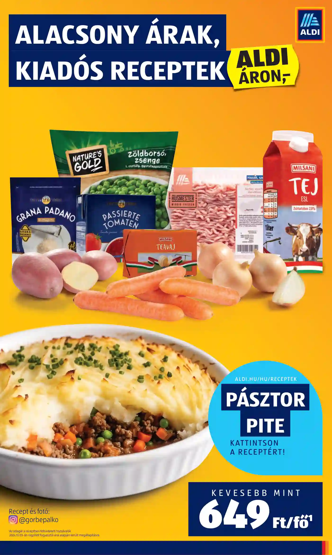 Aldi akciós újság 40. hét (31 oldal)