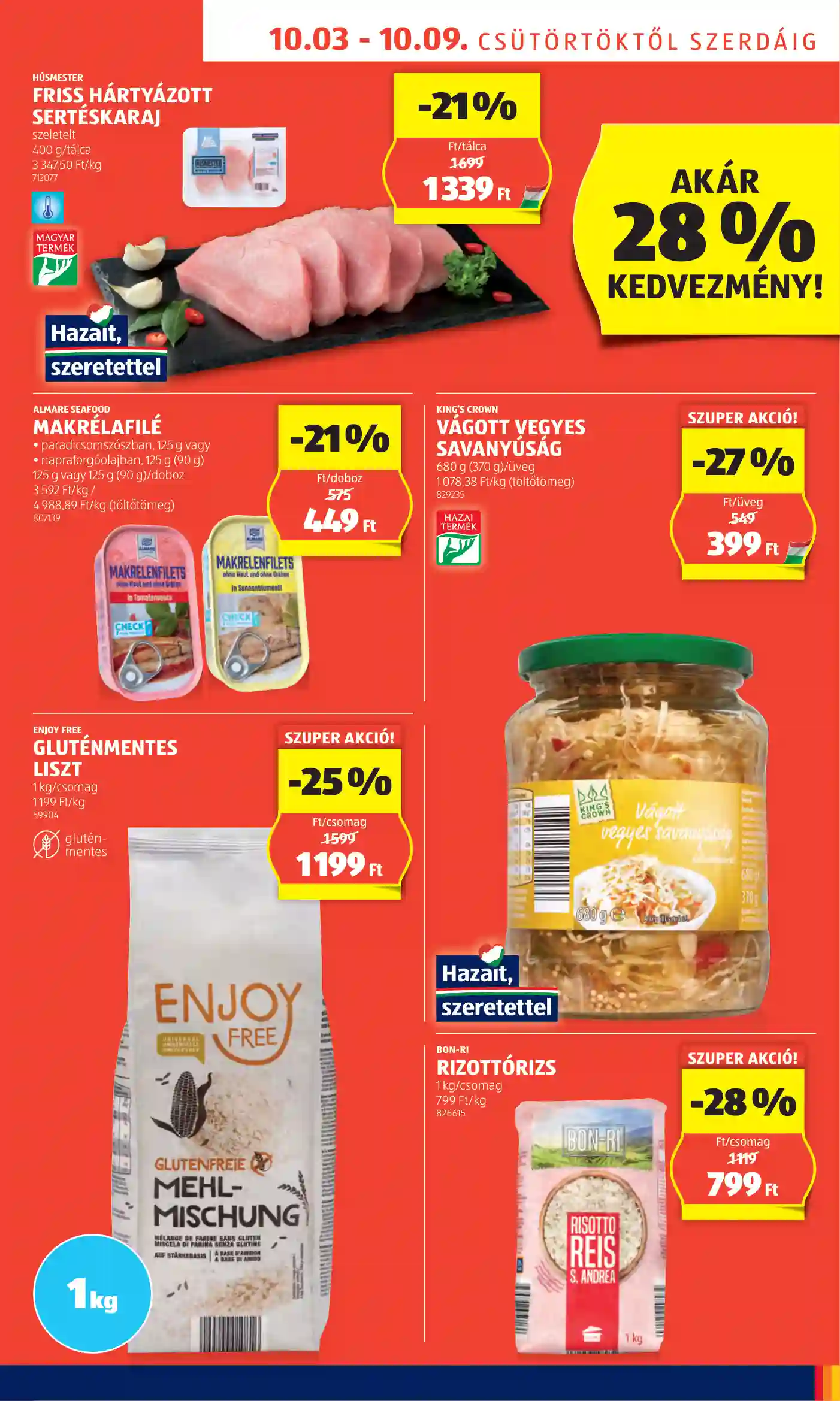 Aldi akciós újság 40. hét (35 oldal)