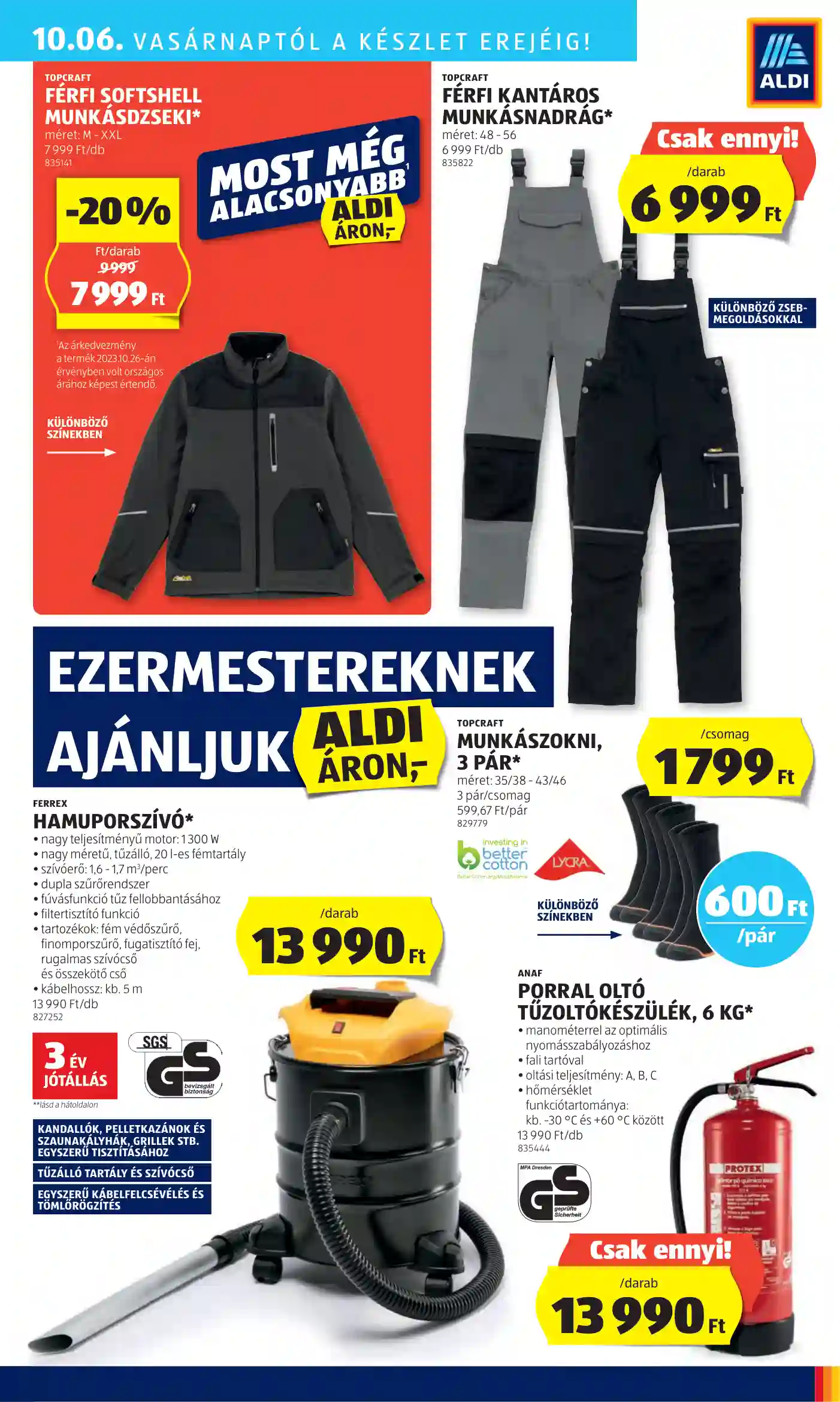 Aldi akciós újság 40. hét (38 oldal)