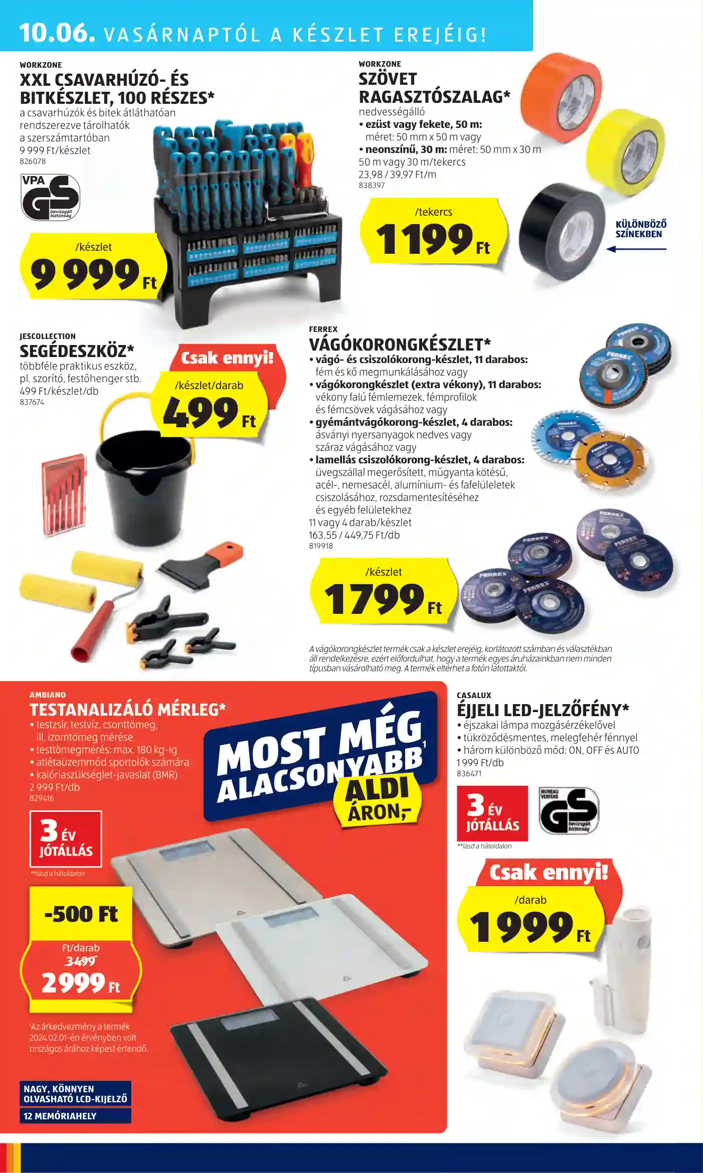 Aldi akciós újság 40. hét (39 oldal)