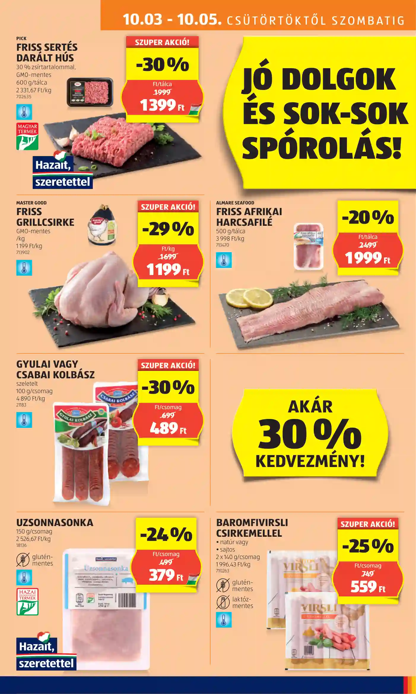 Aldi akciós újság 40. hét (47 oldal)