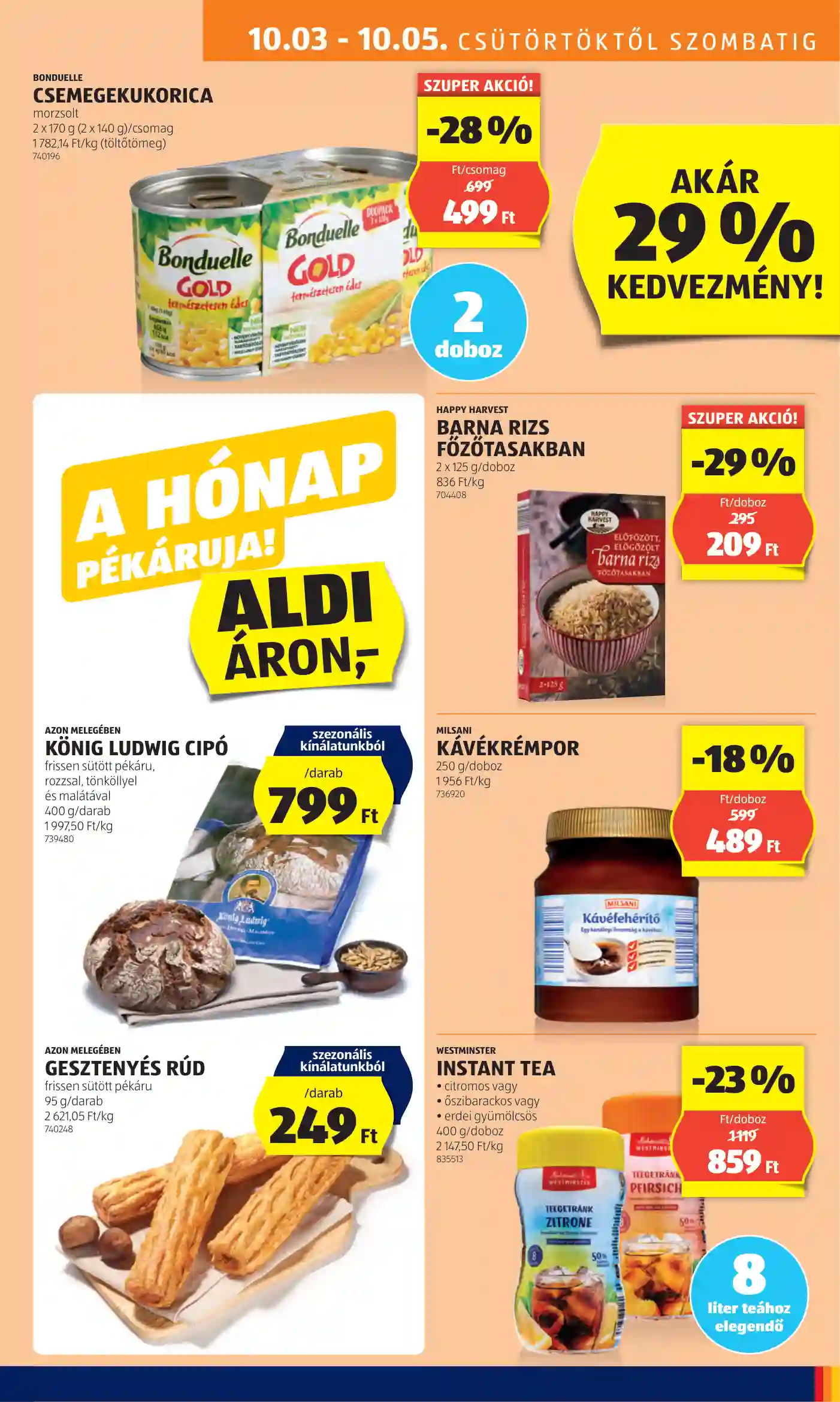 Aldi akciós újság 40. hét (49 oldal)